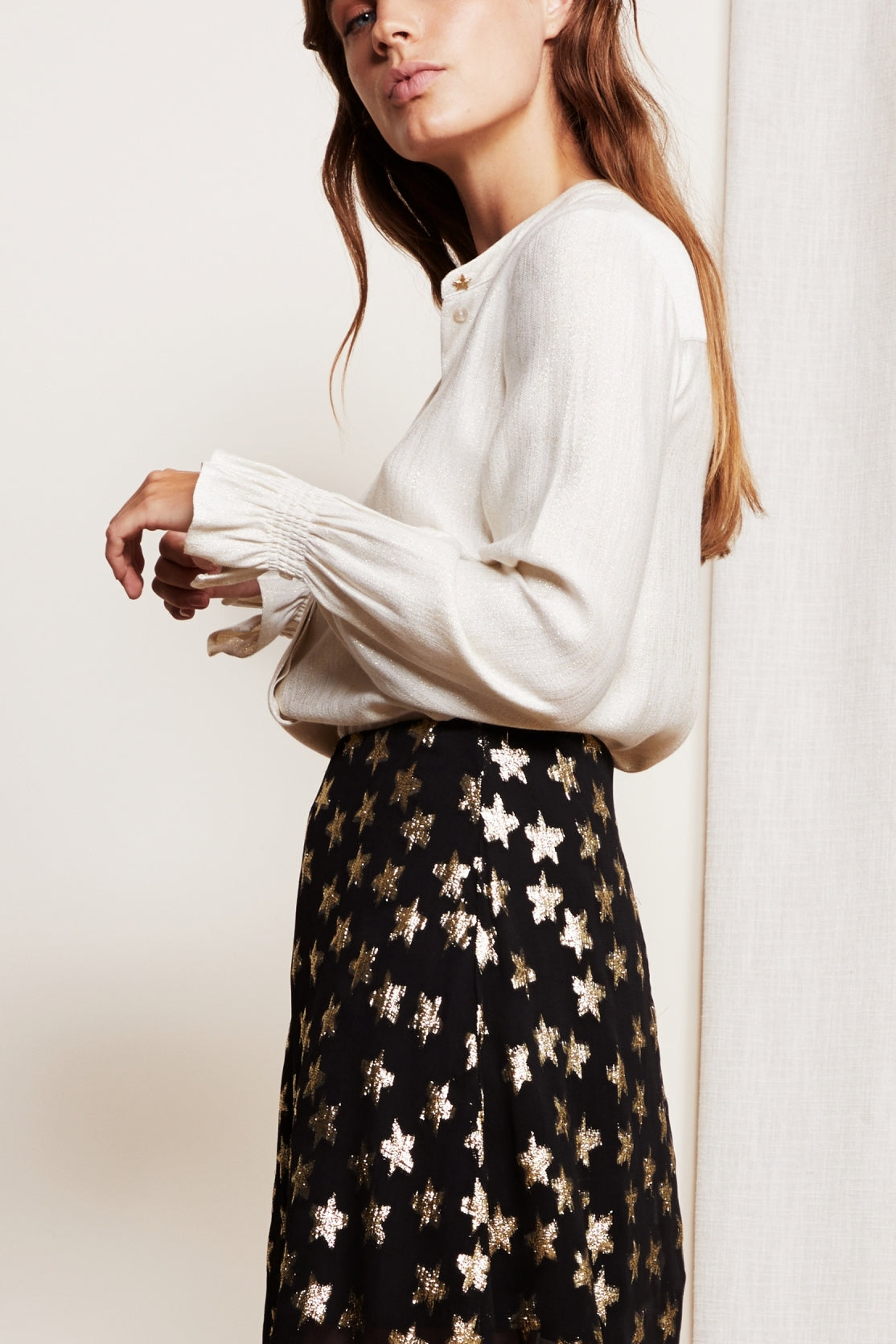 Studio Blouse Fabienne chapot - second hand