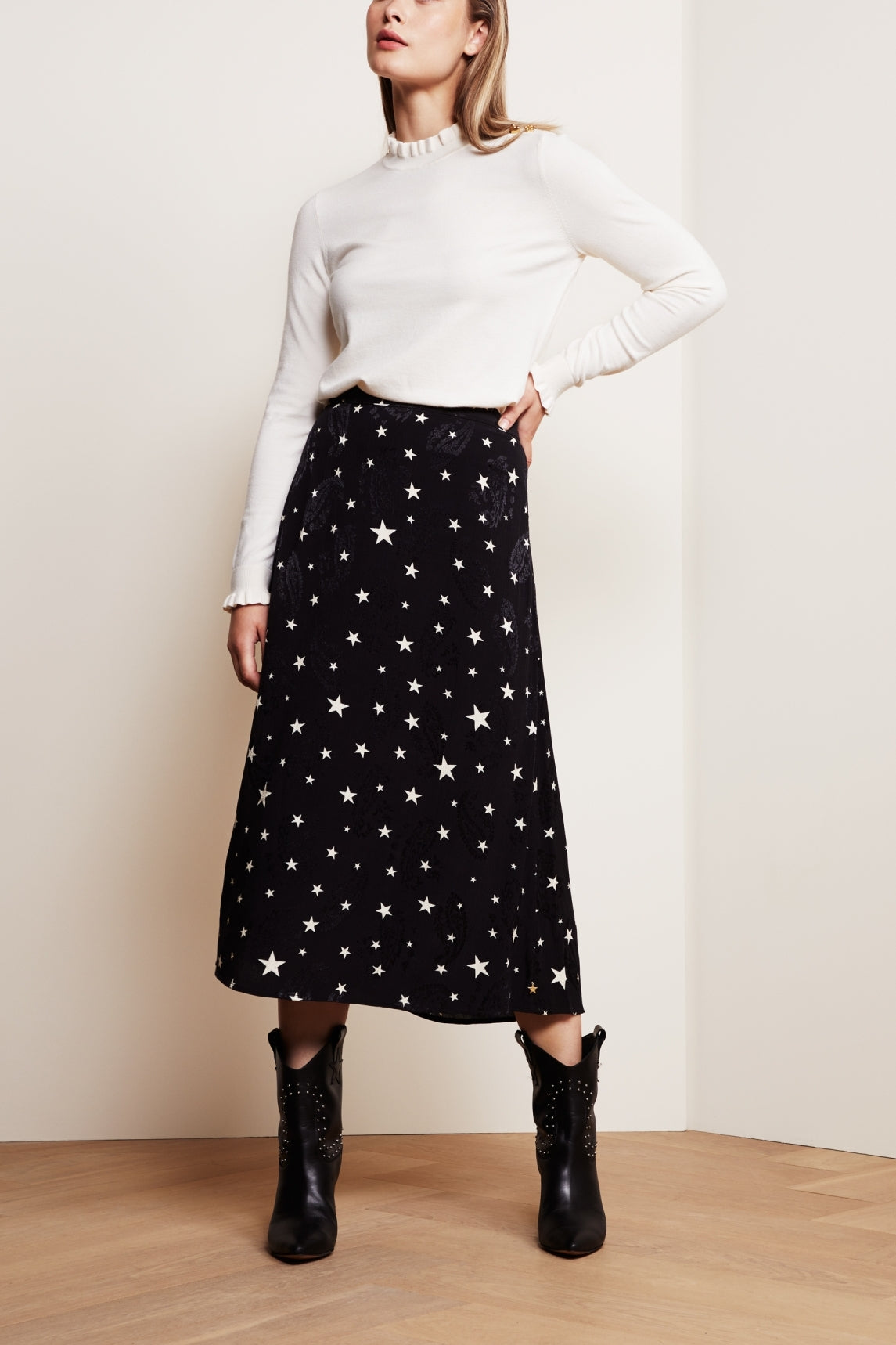 Molly Frill Pullover Fabienne chapot - second hand