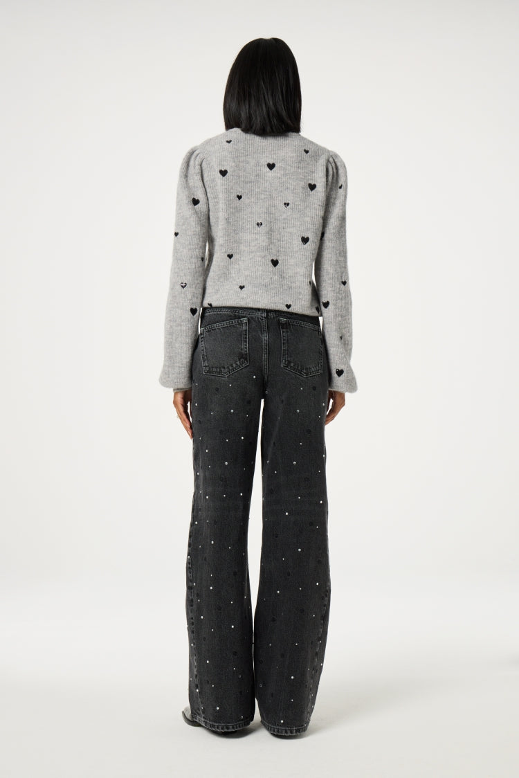 Bonnie Wide Leg - Rhinestone Fabienne chapot - second hand