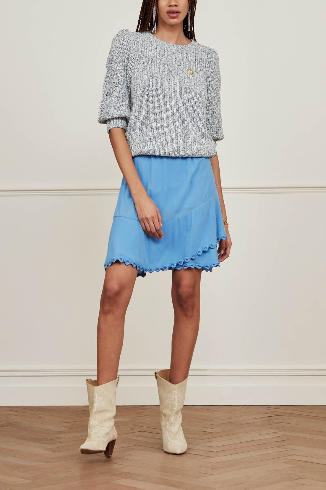 Milly Skirt Fabienne chapot - second hand