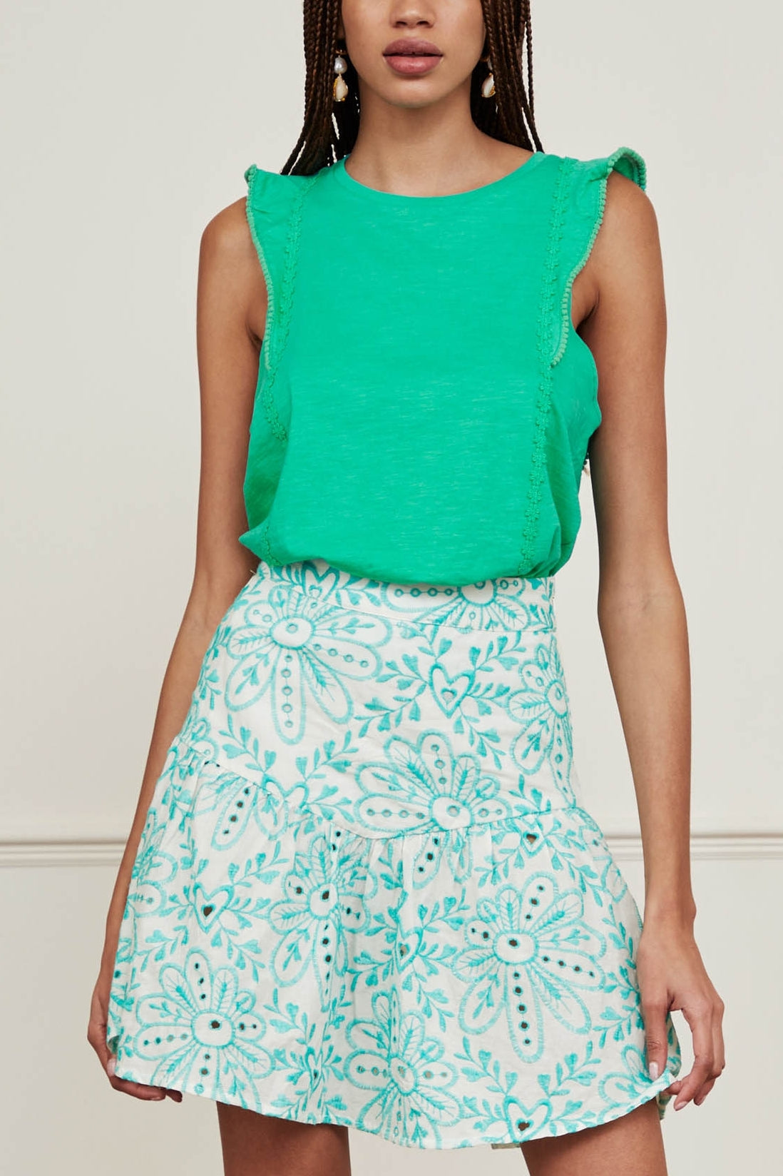 Phileine Frill Top Fabienne chapot - second hand