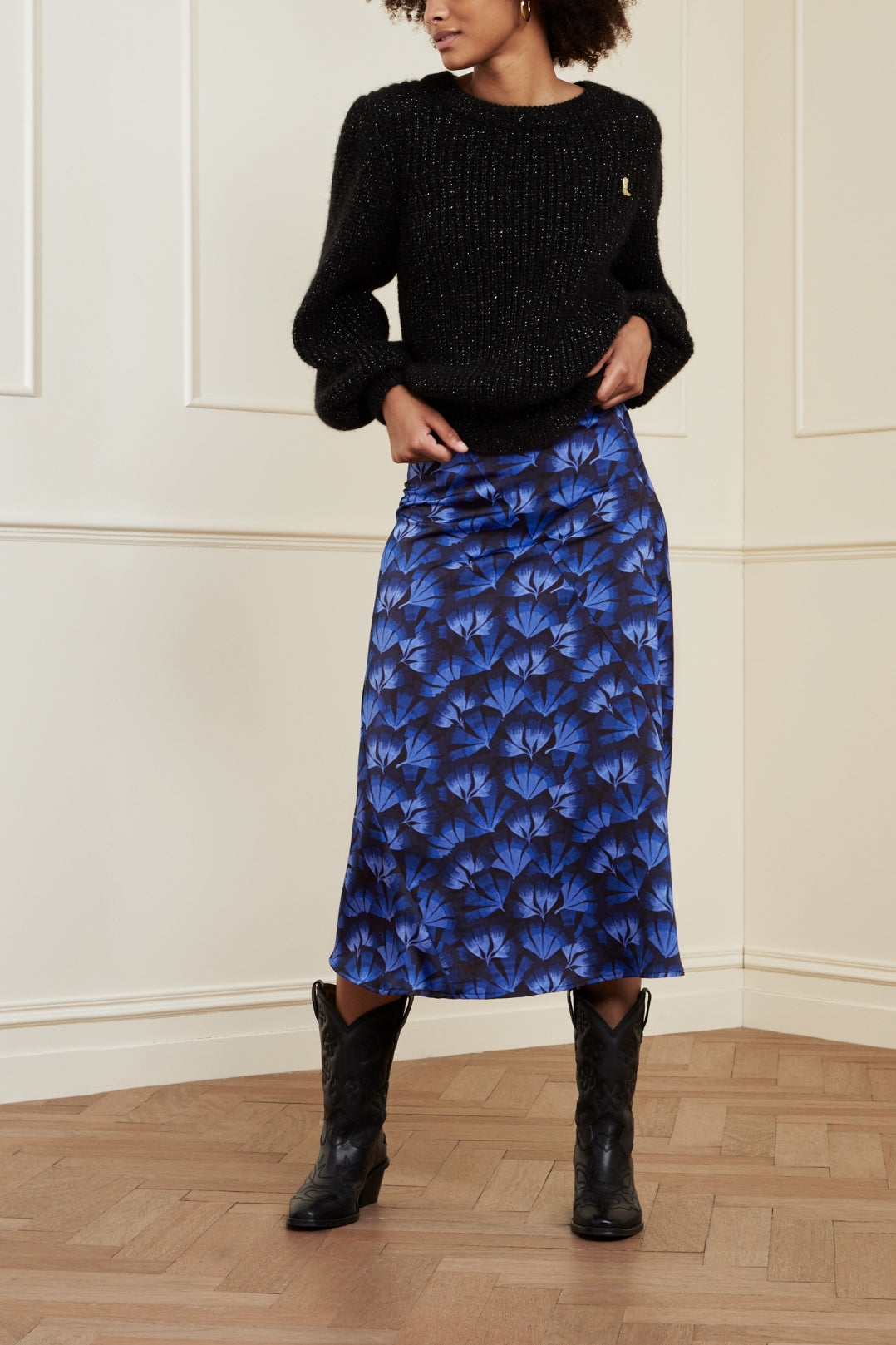 Starry Lurex Pullover Fabienne chapot - second hand