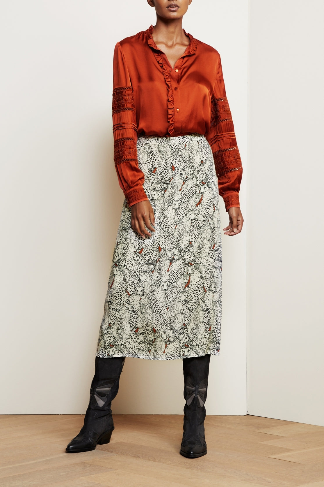 Hall Skirt Fabienne chapot - second hand