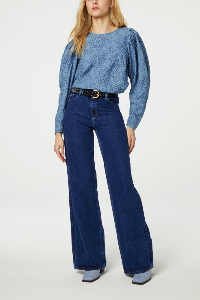 Thea Wide Leg Jeans Fabienne chapot - second hand