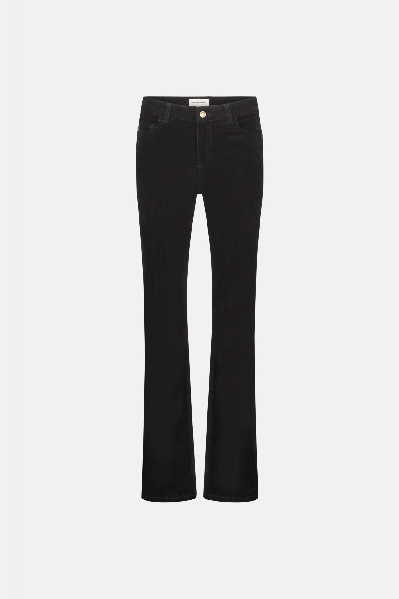 Eva Corduroy Flare Trousers Fabienne chapot - second hand