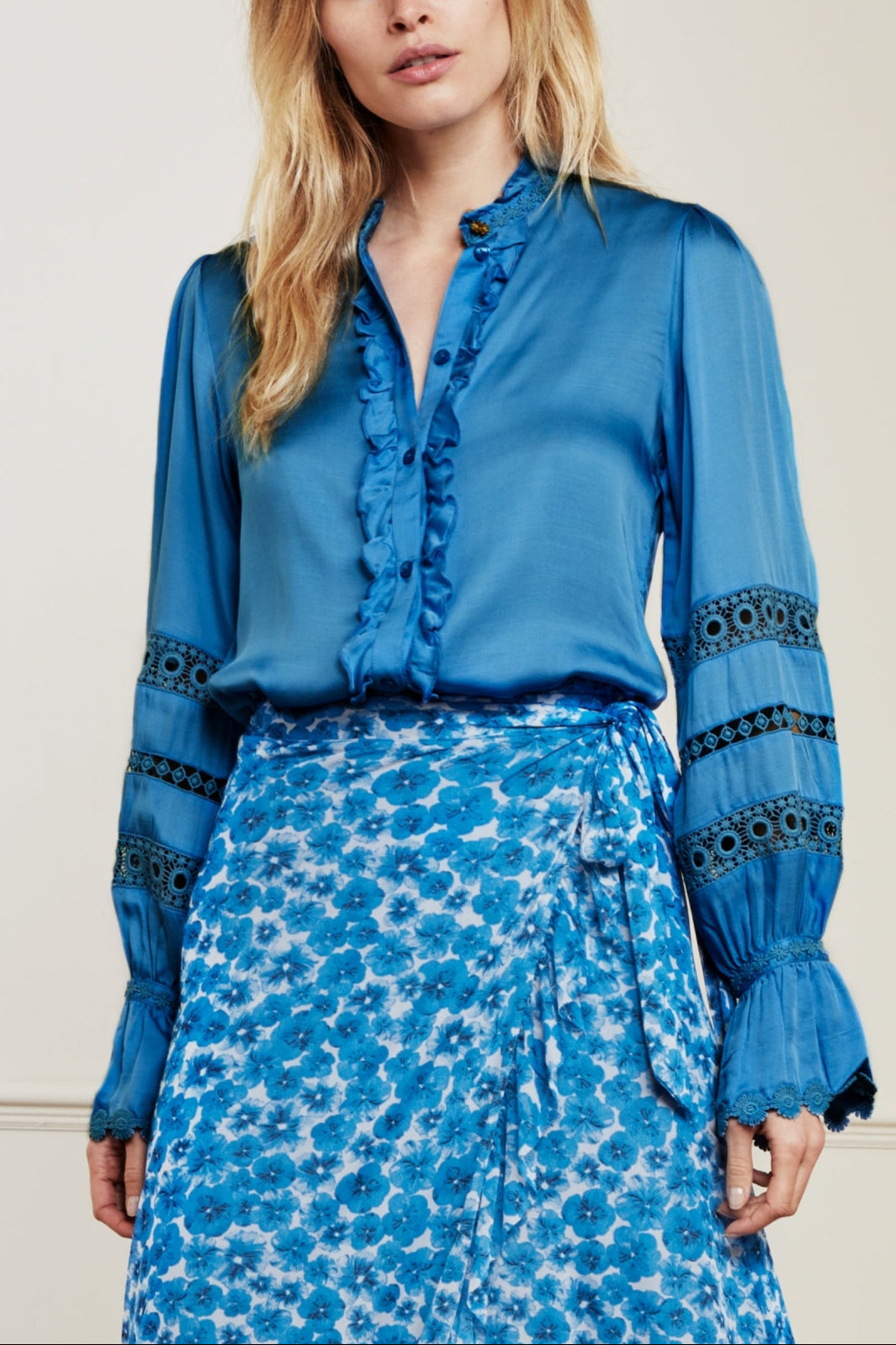 Boho Blouse Fabienne chapot - second hand