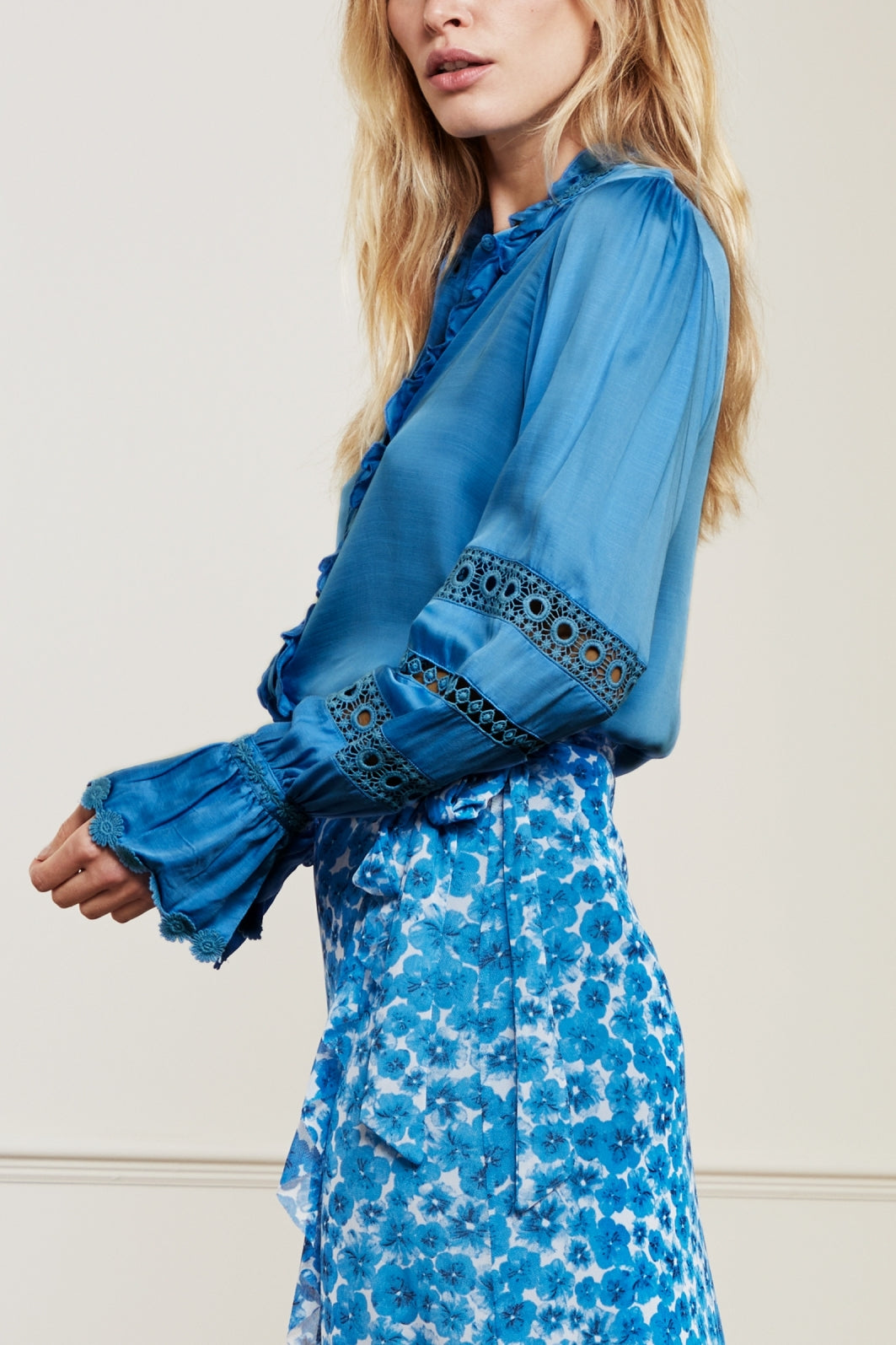 Boho Blouse Fabienne chapot - second hand