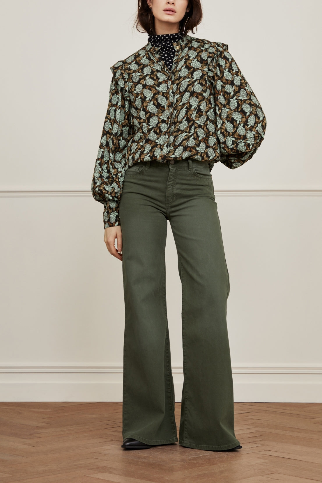 Eva wide leg trousers Fabienne chapot - second hand
