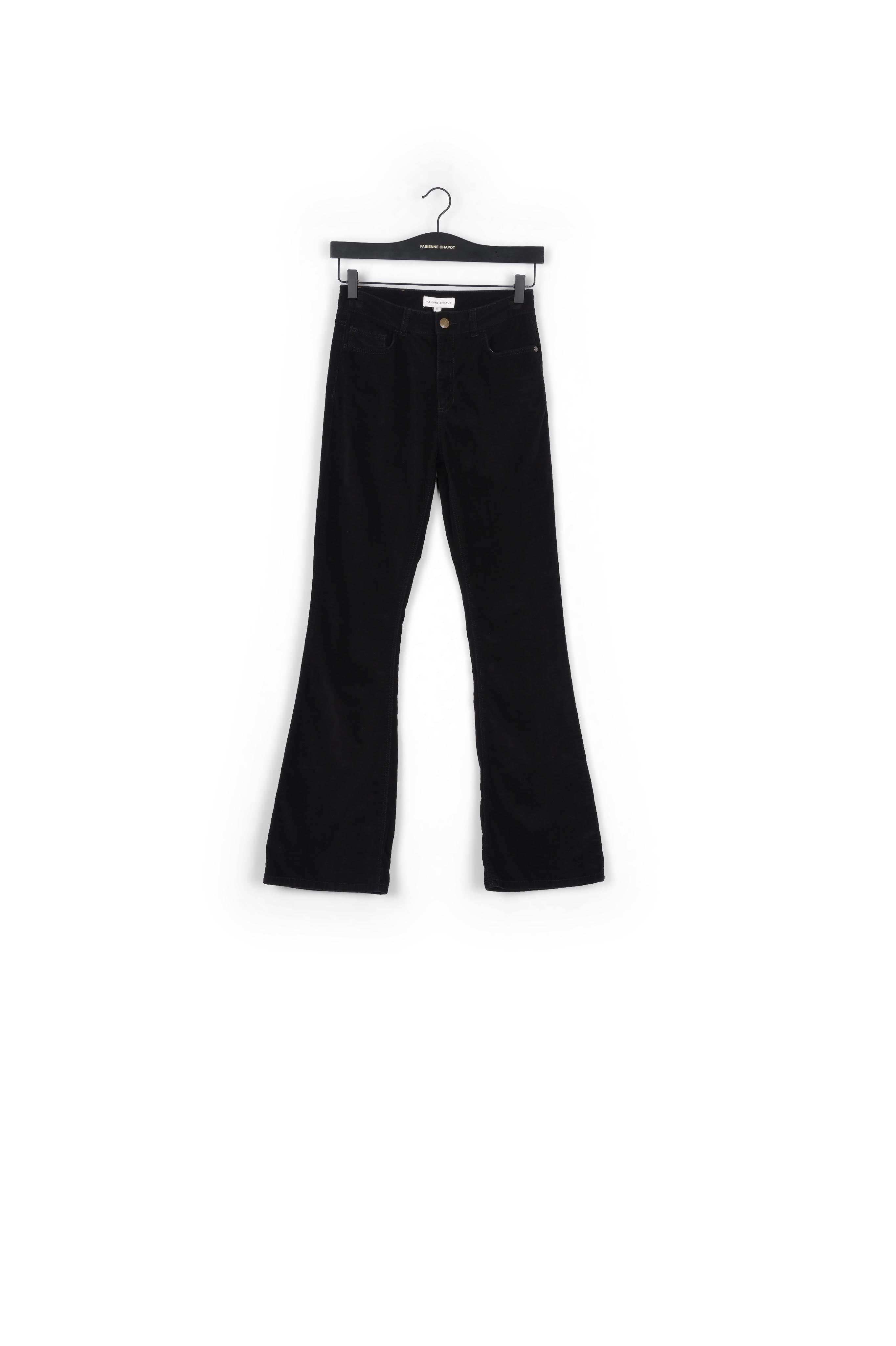 Eva Corduroy Flare Trousers Fabienne chapot - second hand