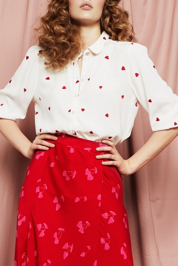 Gina Embroidery Blouse Fabienne chapot - second hand