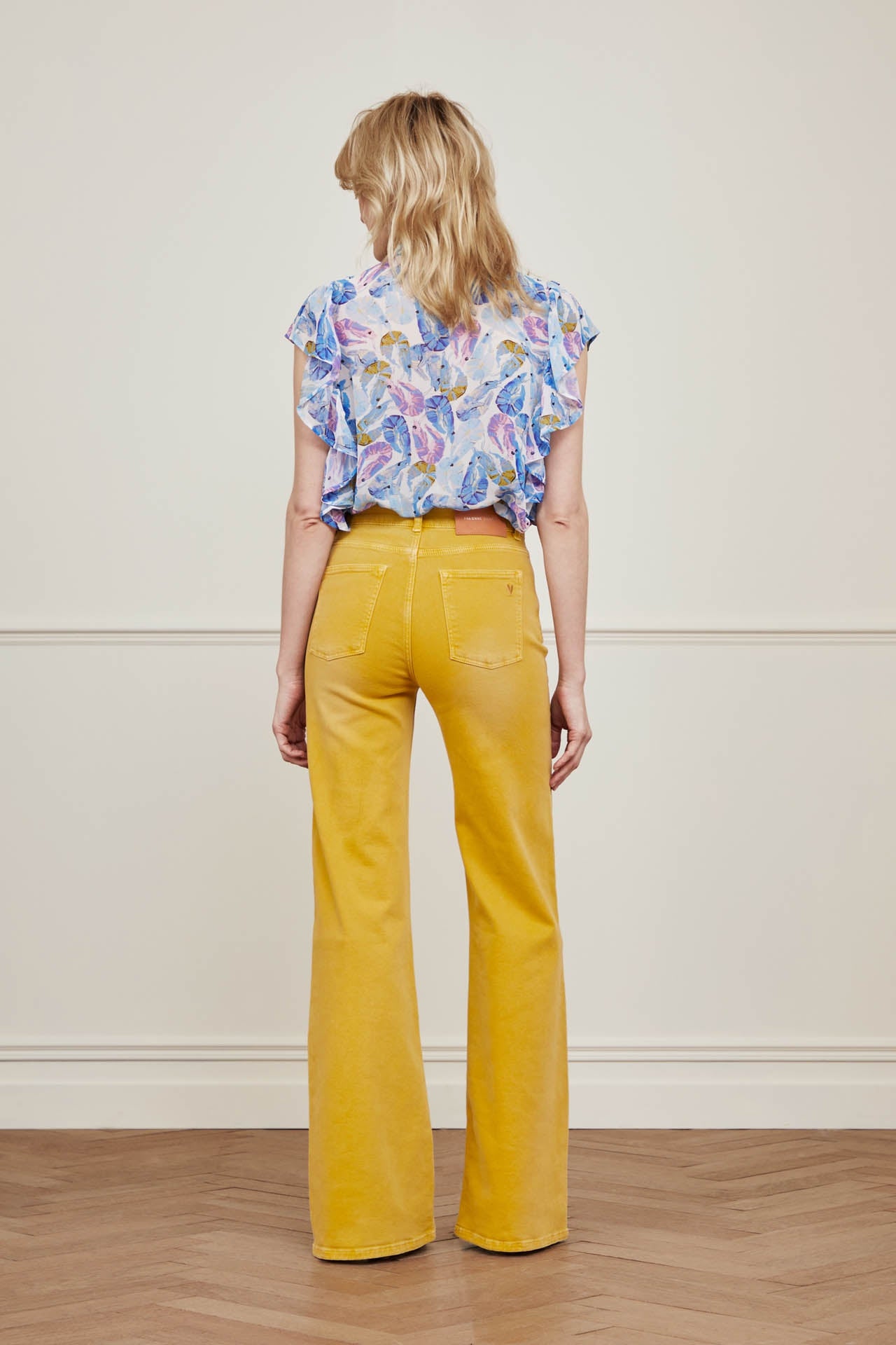 Eva Wide Leg Trousers Fabienne chapot - second hand