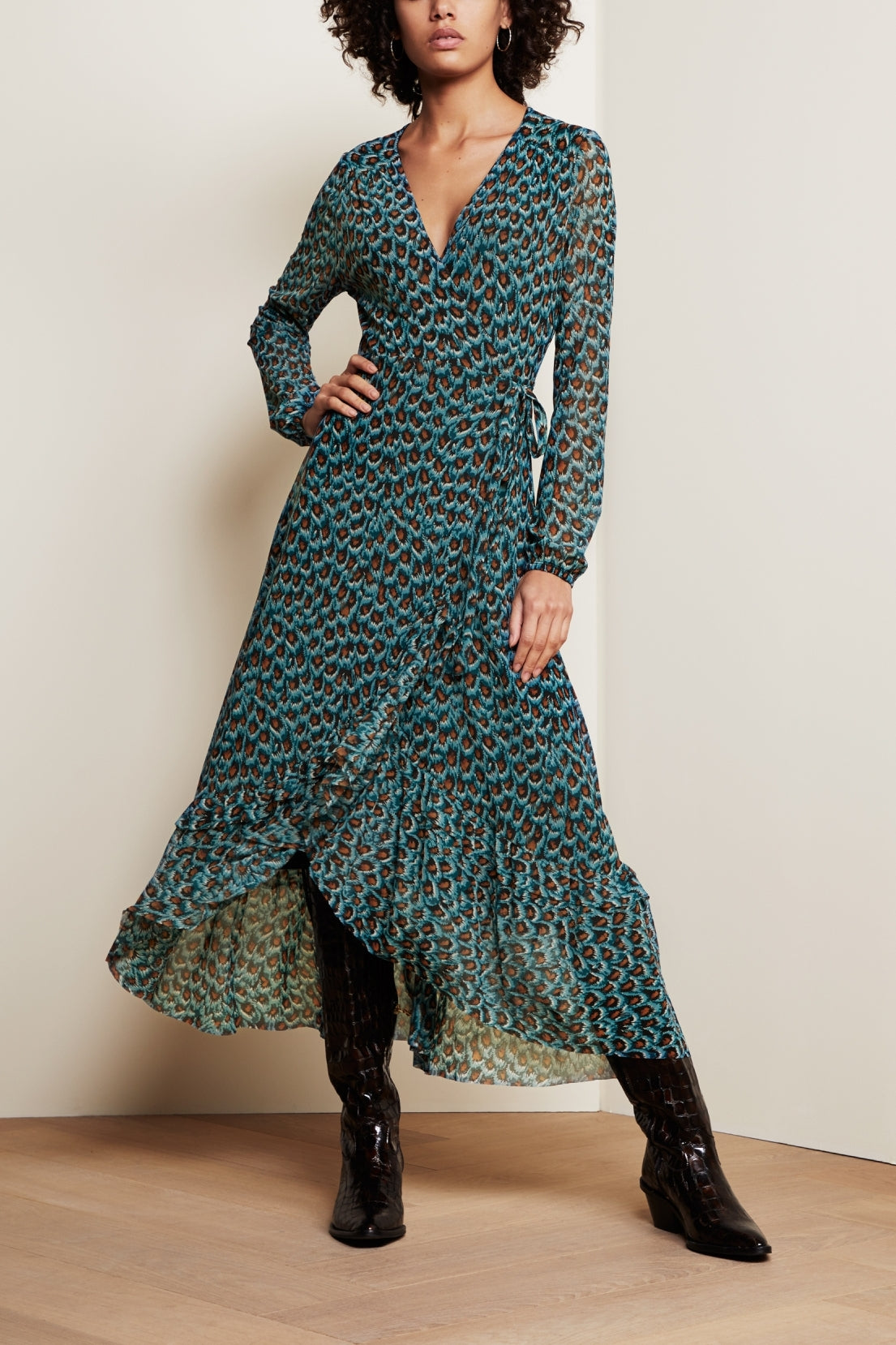 Natasja Frill Dress Fabienne chapot - second hand