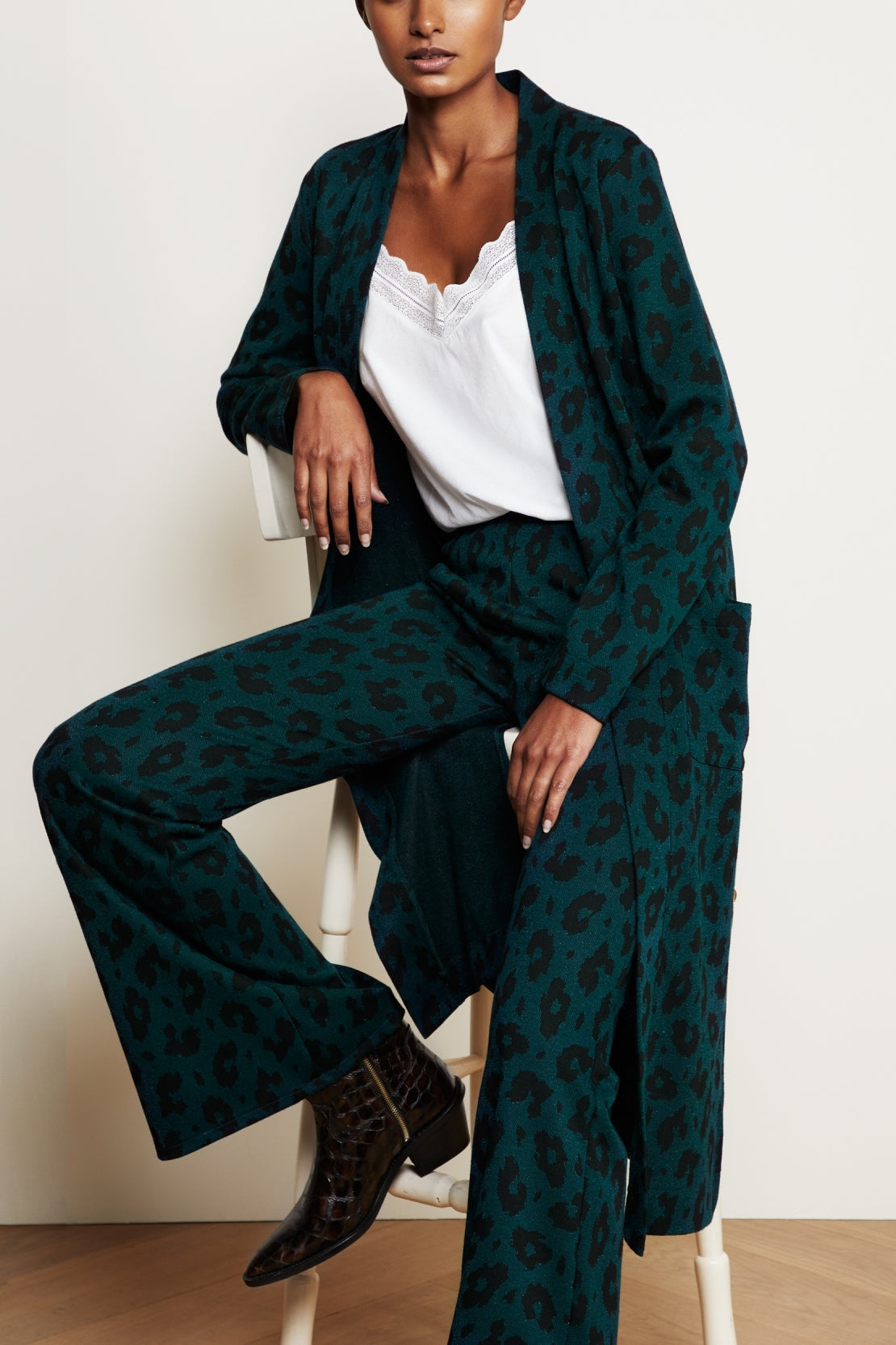 Phene Long Cardigan Fabienne chapot - second hand