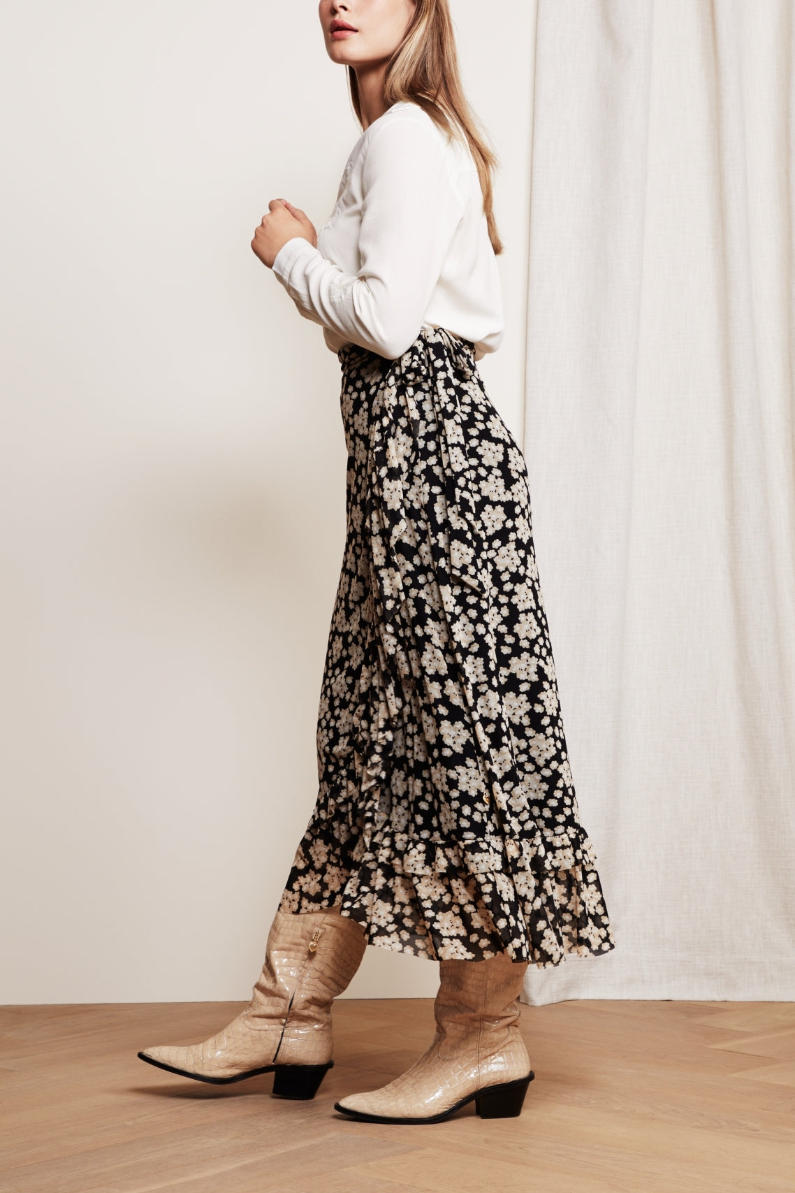 Bobo Frill Skirt Fabienne chapot - second hand