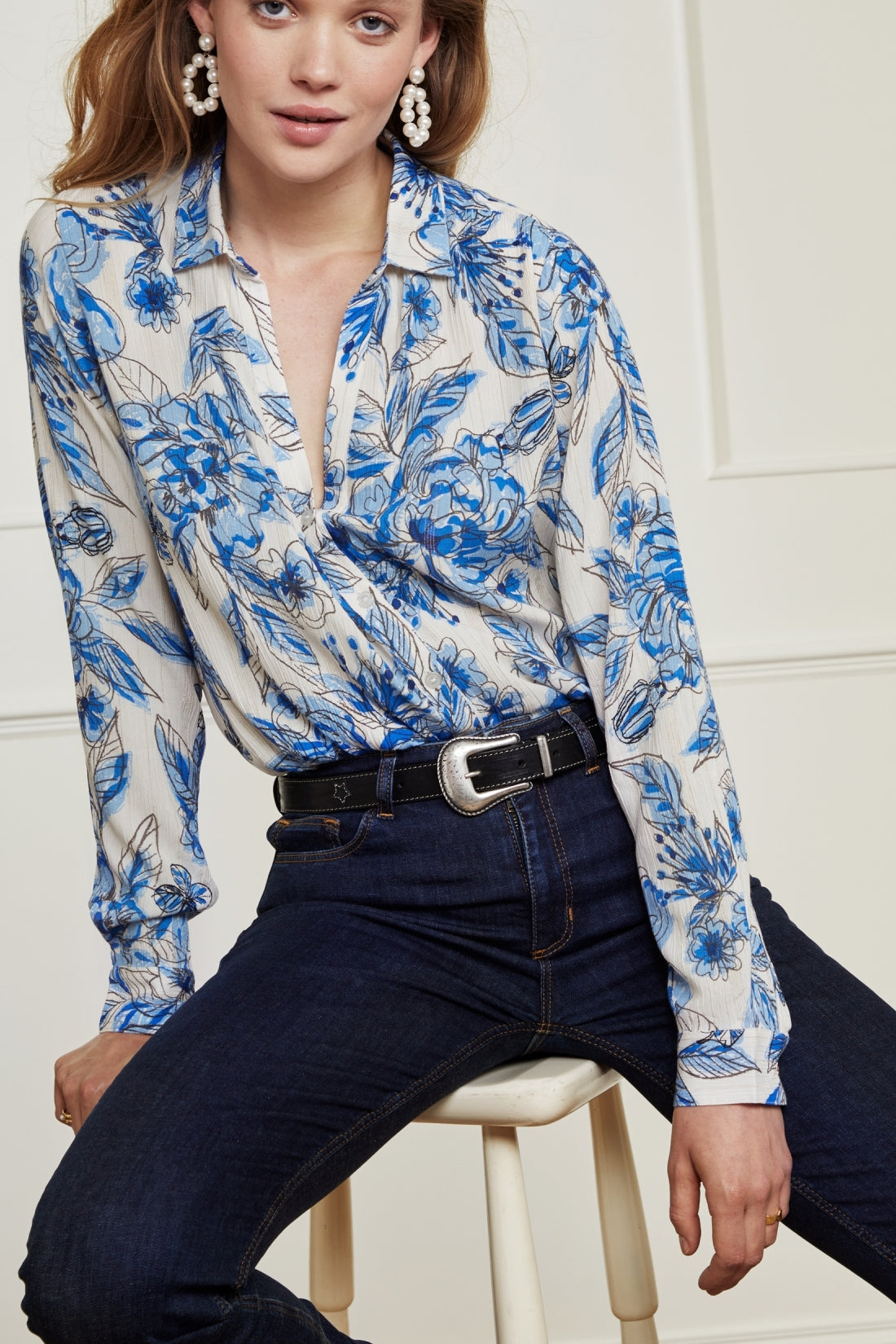 Liv Blouse Fabienne chapot - second hand