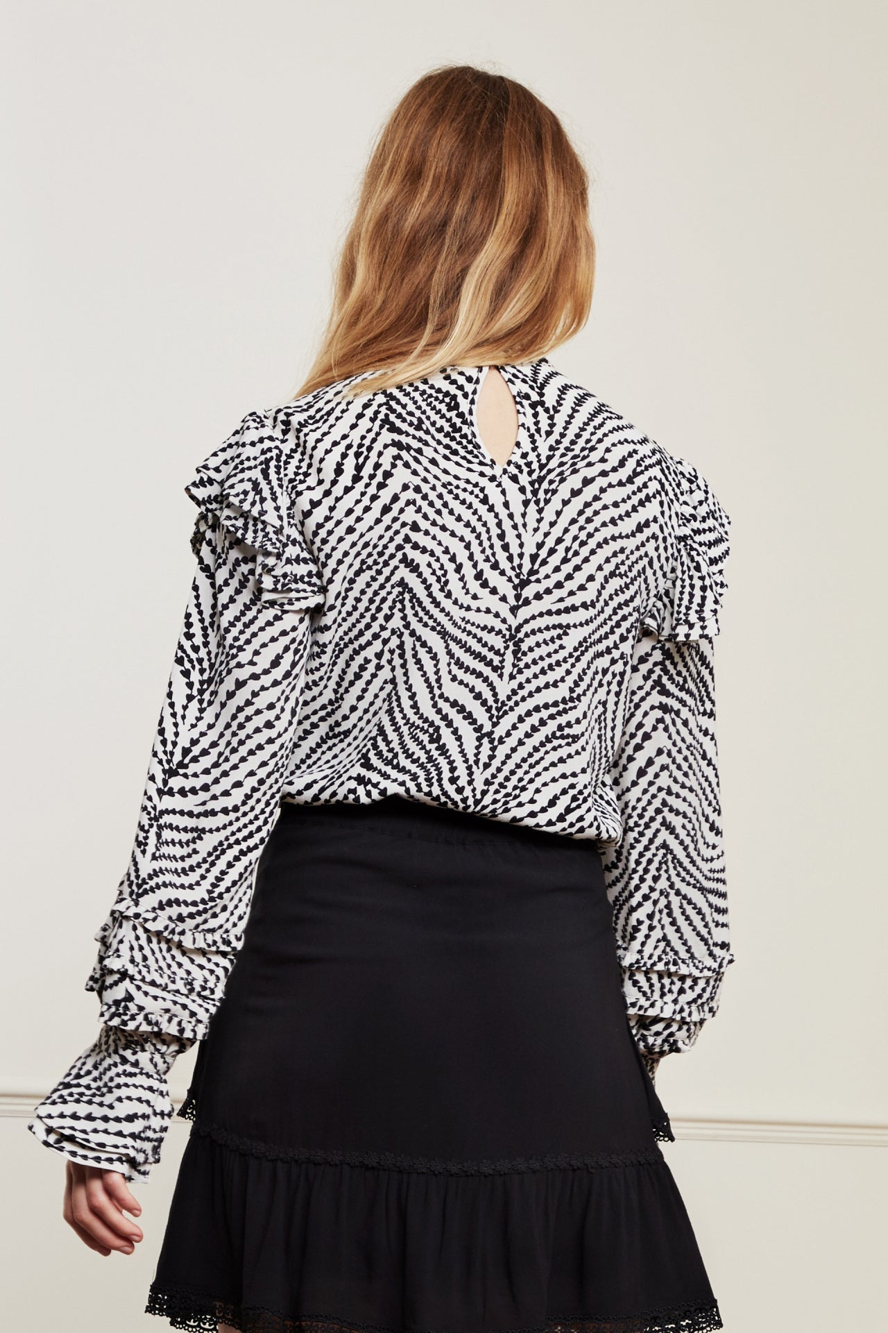 Leo Frill Top Fabienne chapot - second hand