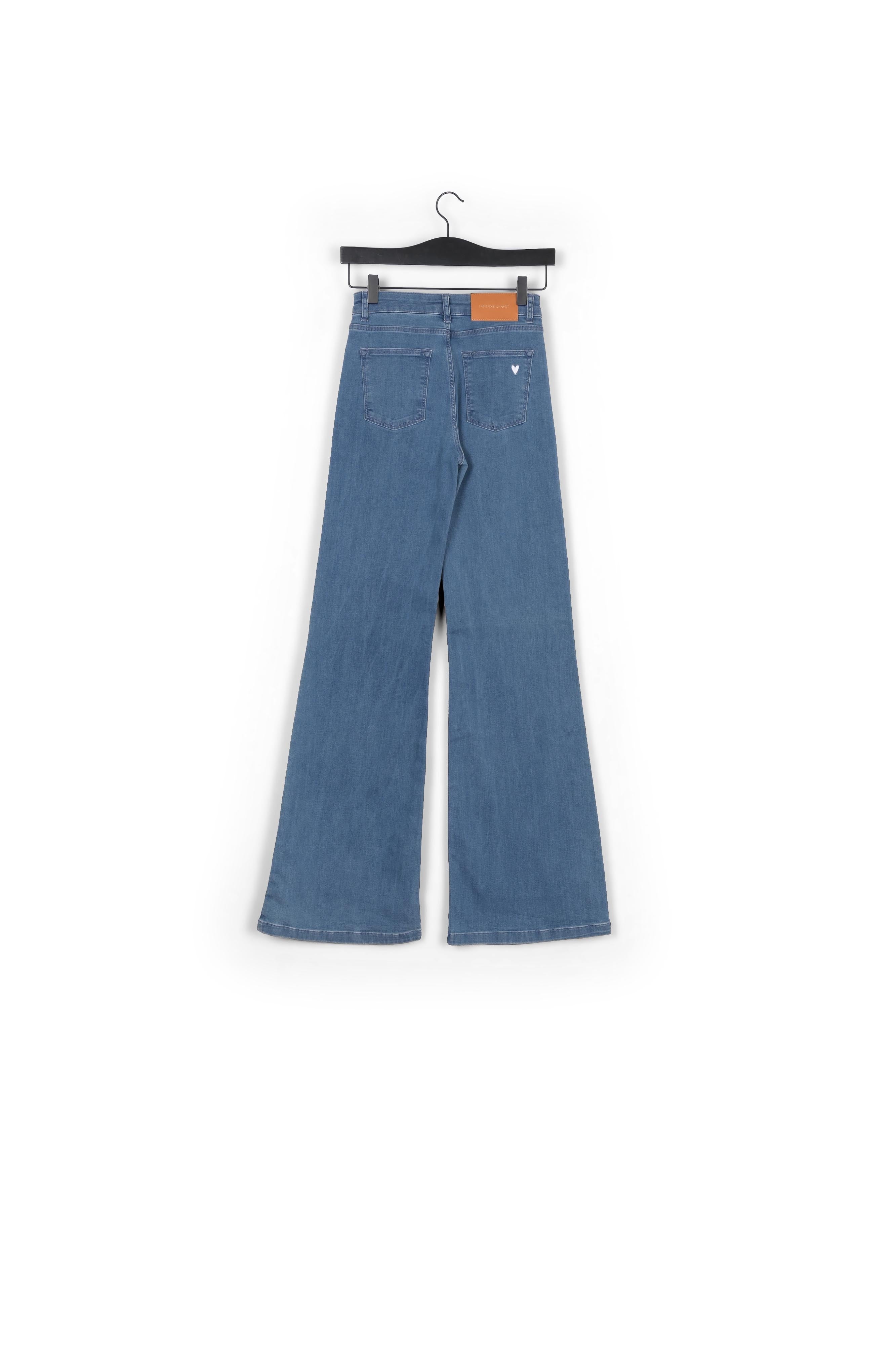 Eva Denim Wide Leg Trousers Fabienne chapot - second hand
