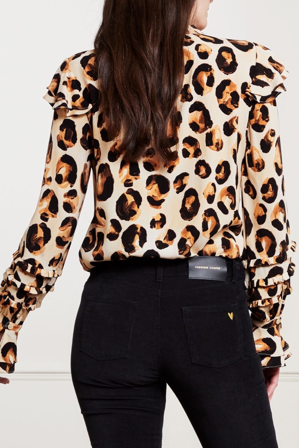 Leo Frill Blouse Fabienne chapot - second hand