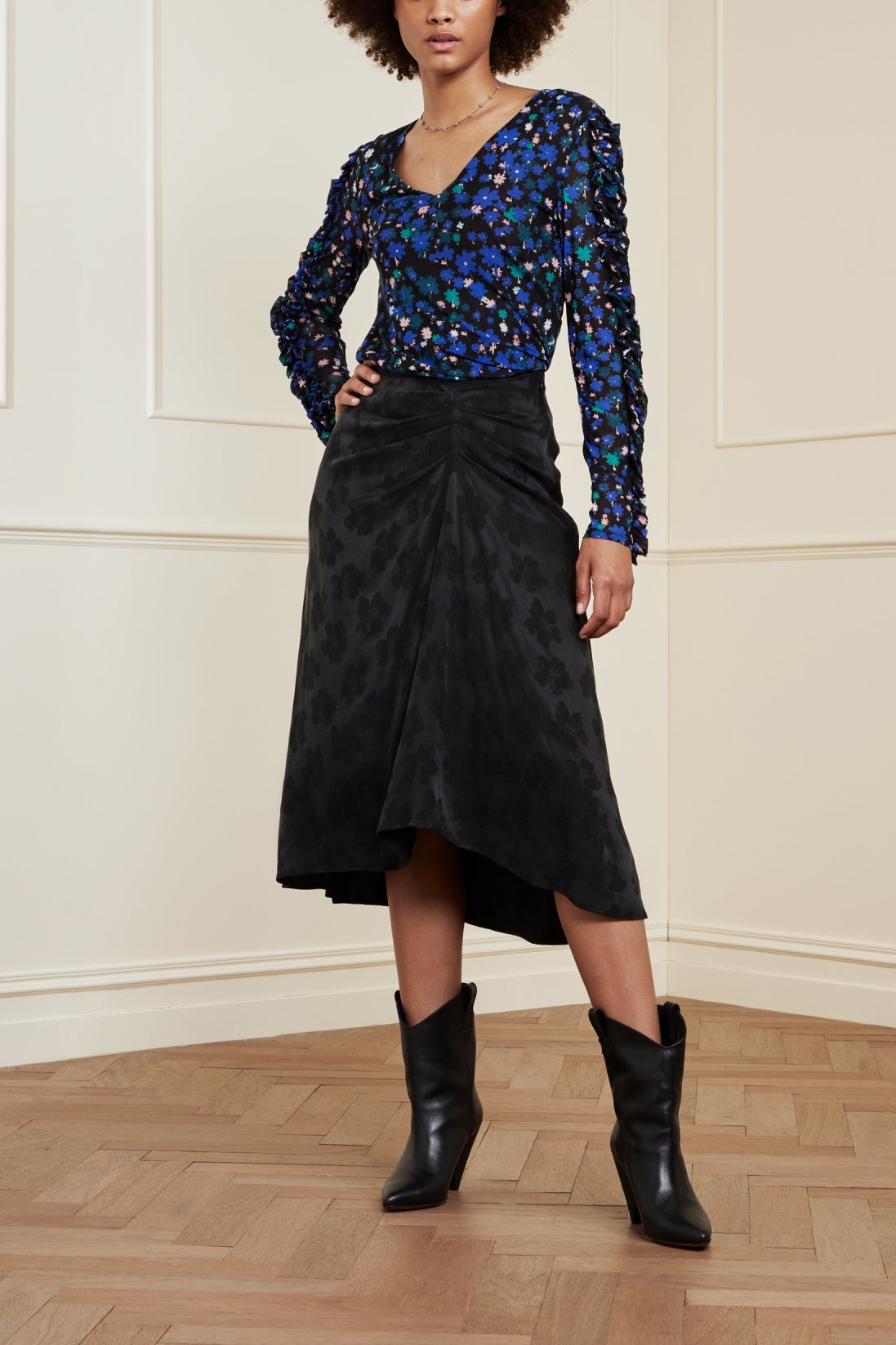 Jerry Solid Skirt Fabienne chapot - second hand