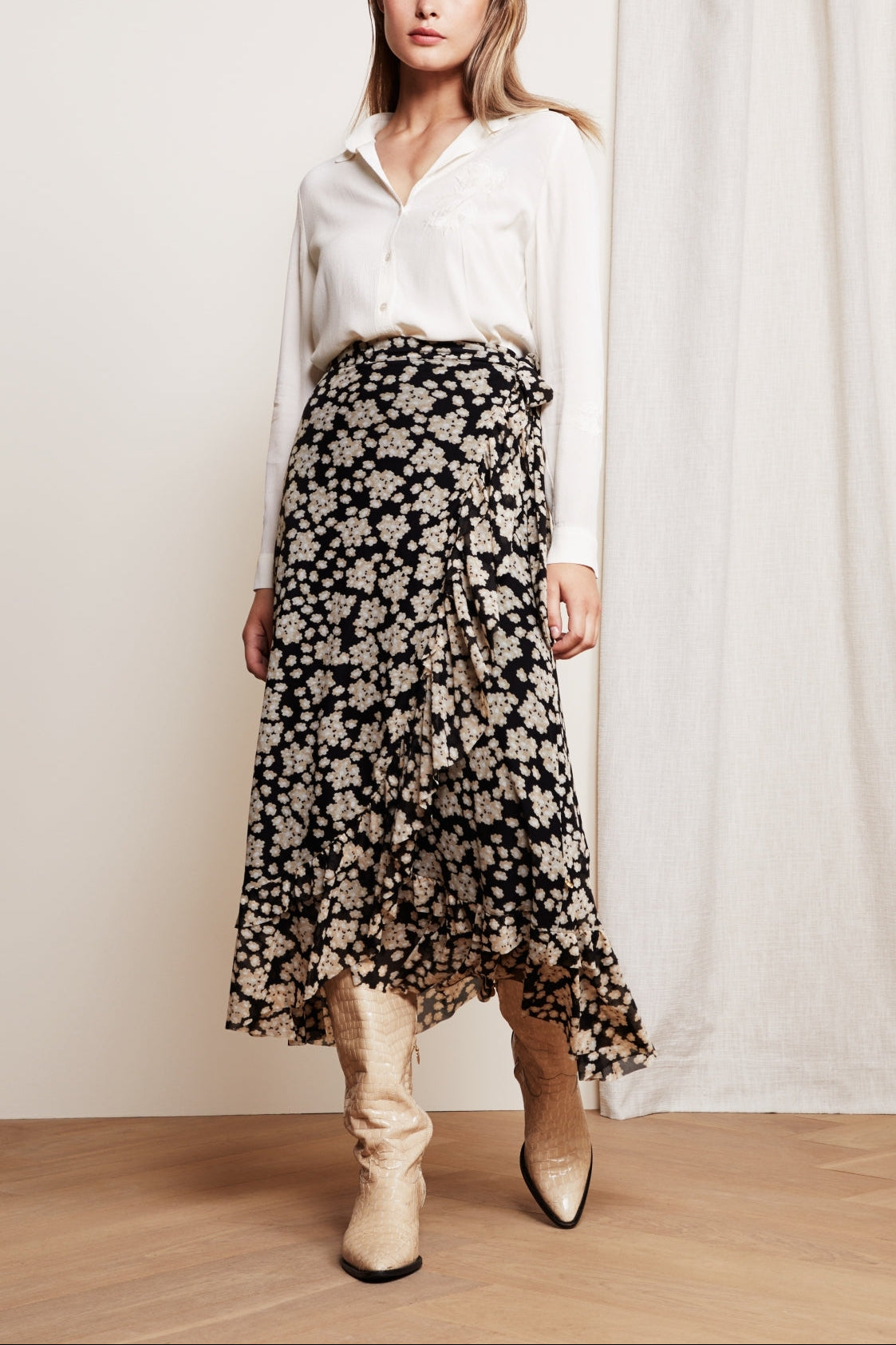 Bobo Frill Skirt Fabienne chapot - second hand