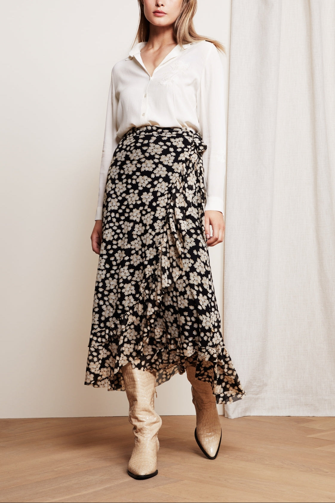 Bobo Frill Skirt Fabienne chapot - second hand