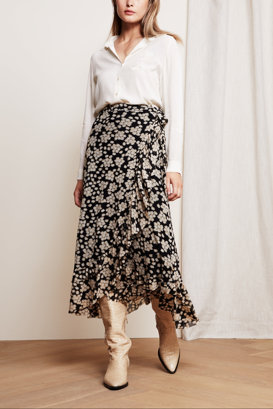Bobo Frill Skirt Fabienne chapot - second hand