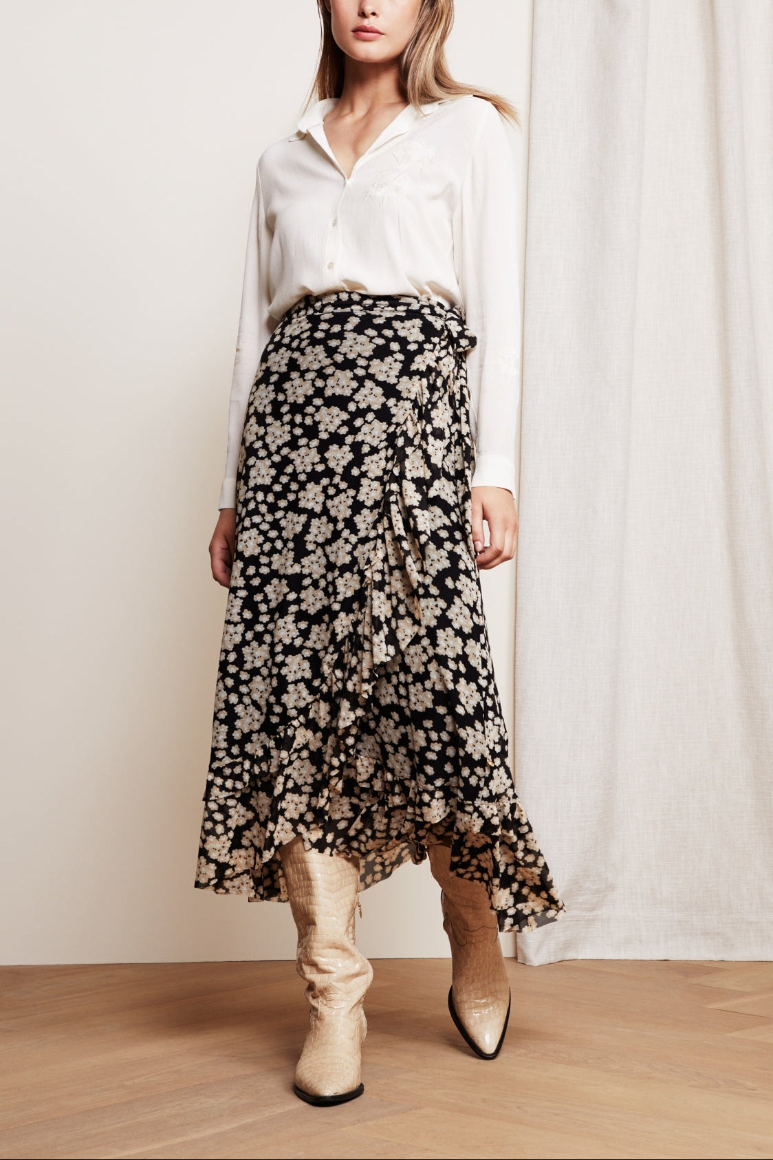 Bobo Frill Skirt Fabienne chapot - second hand