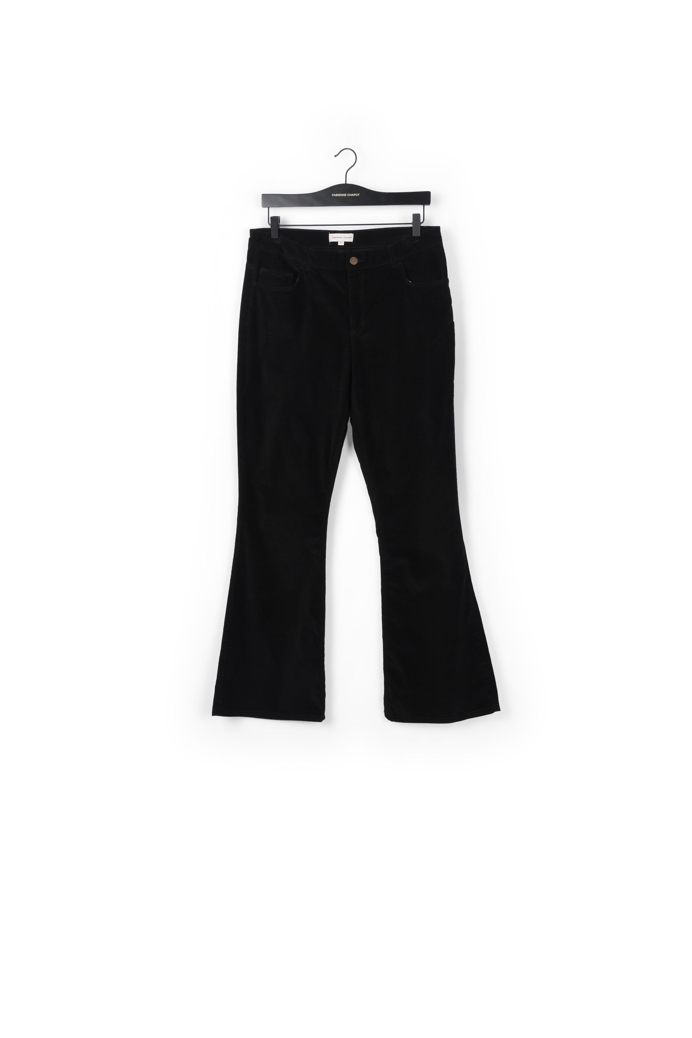 Eva Corduroy Flare Trousers Fabienne chapot - second hand