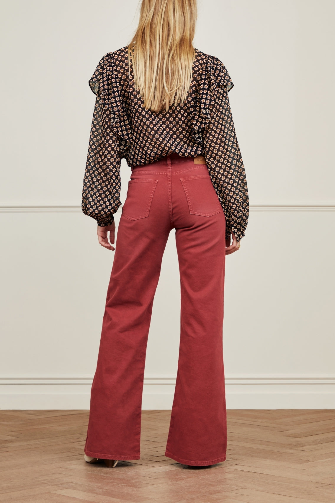 Eva wide leg trousers Fabienne chapot - second hand