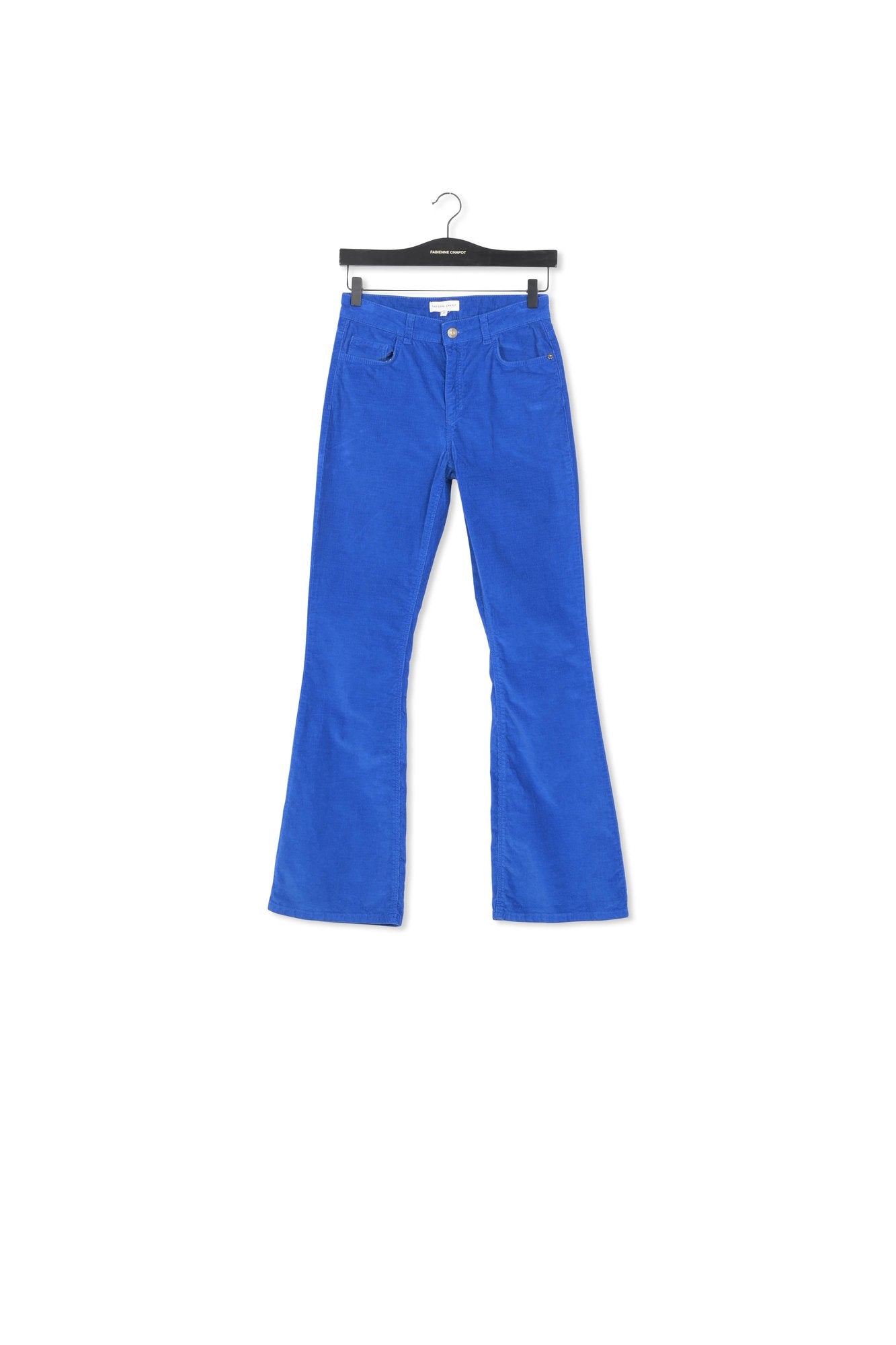 Eva Corduroy Flare Trousers Fabienne chapot - second hand