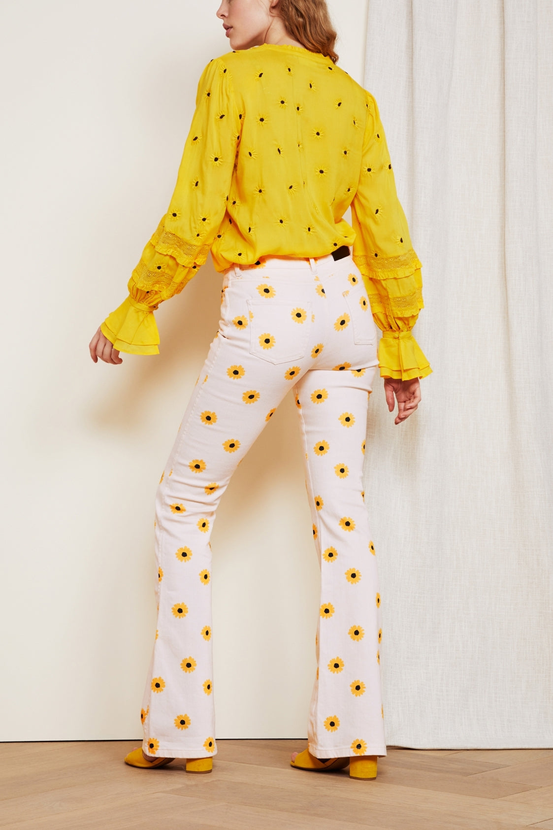 Eva Flare Trousers Fabienne chapot - second hand