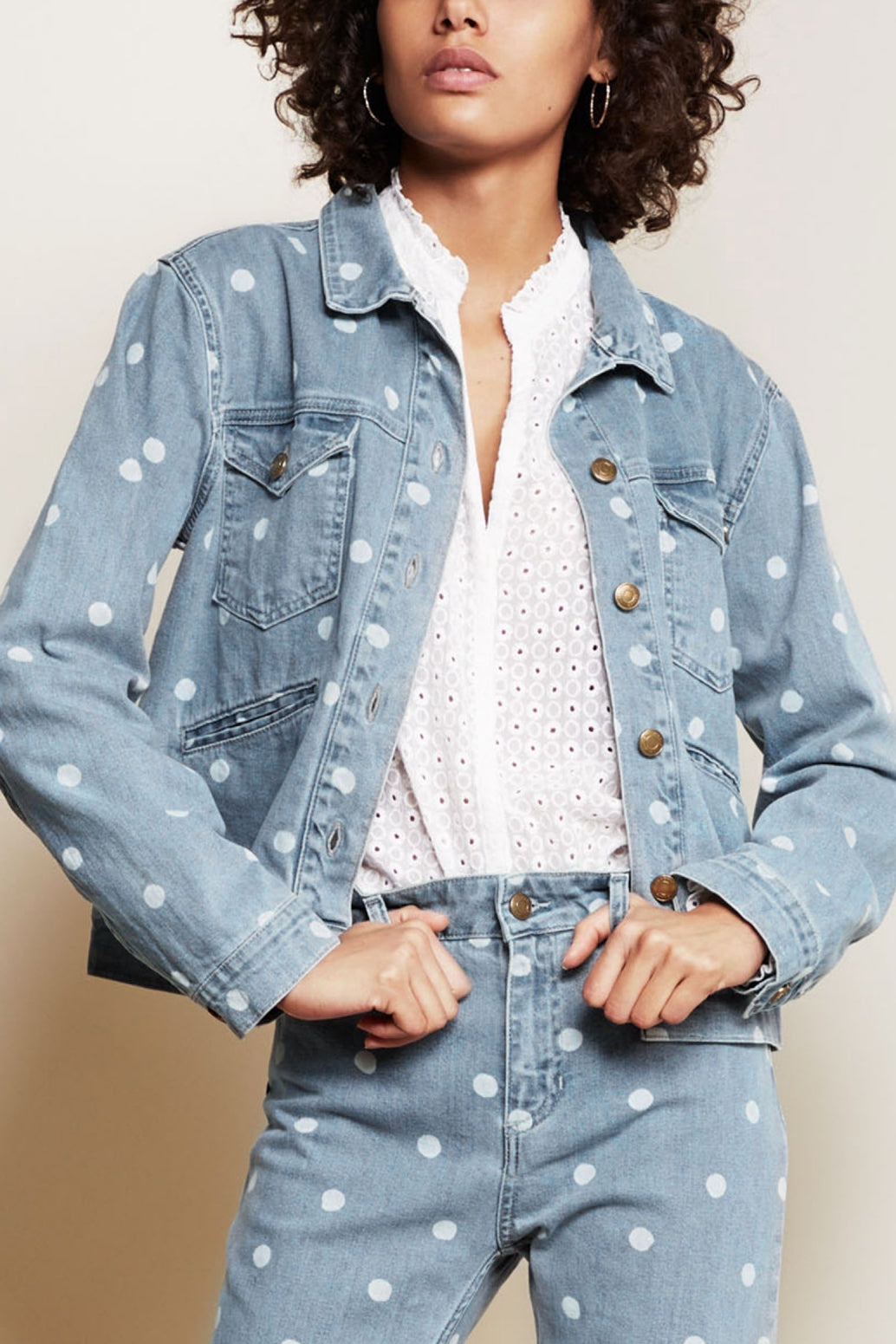 Cyprus Dot Jacket Fabienne chapot - second hand