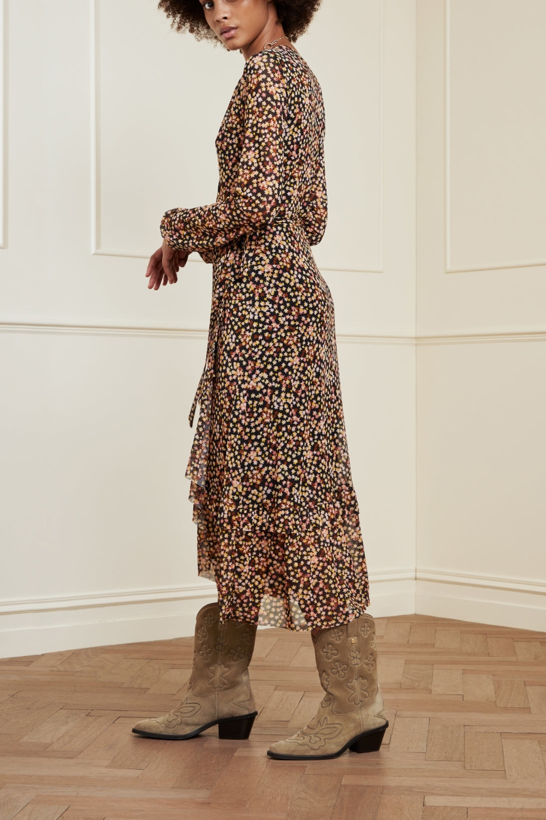 Natasja Frill Dress Fabienne chapot - second hand