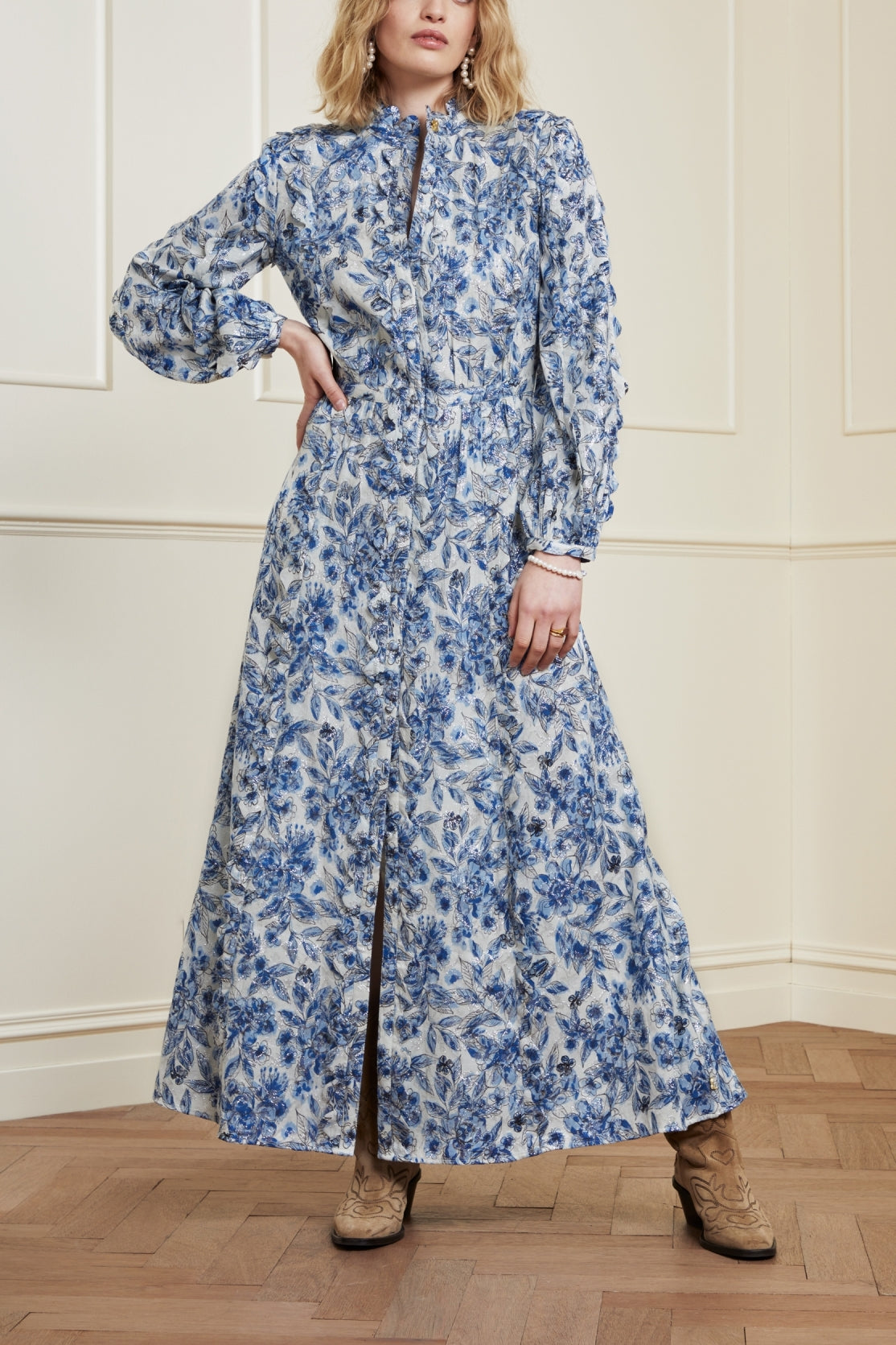 Scallop Maxi Dress Fabienne chapot - second hand