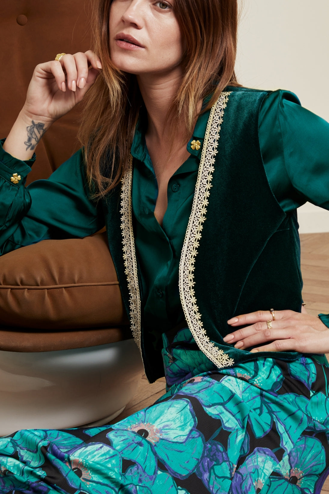 Giulia Gilet Fabienne chapot - second hand