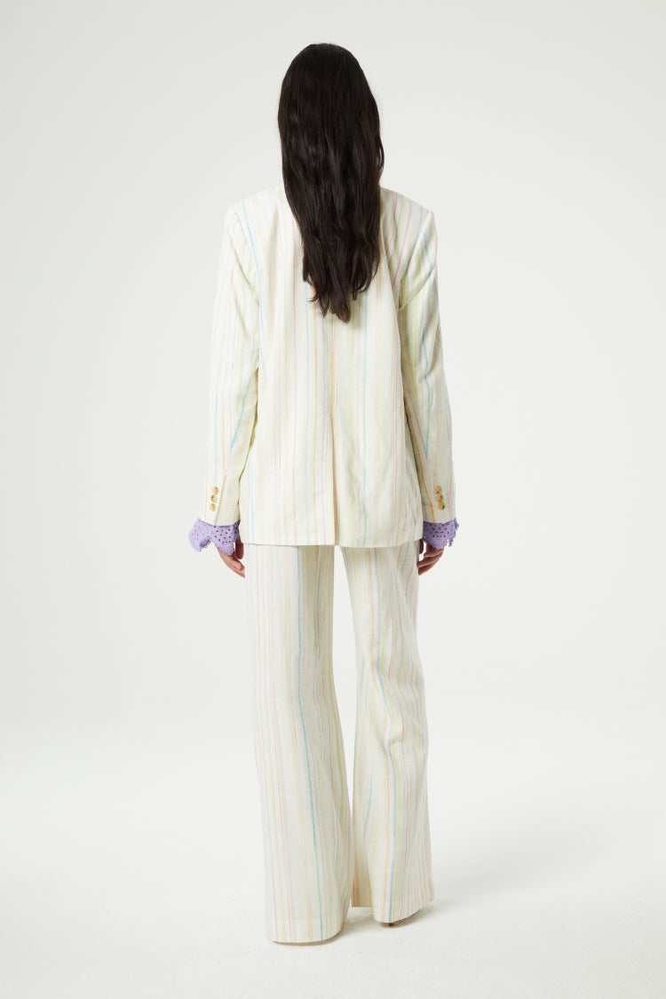 Roger Striped Blazer Fabienne chapot - second hand