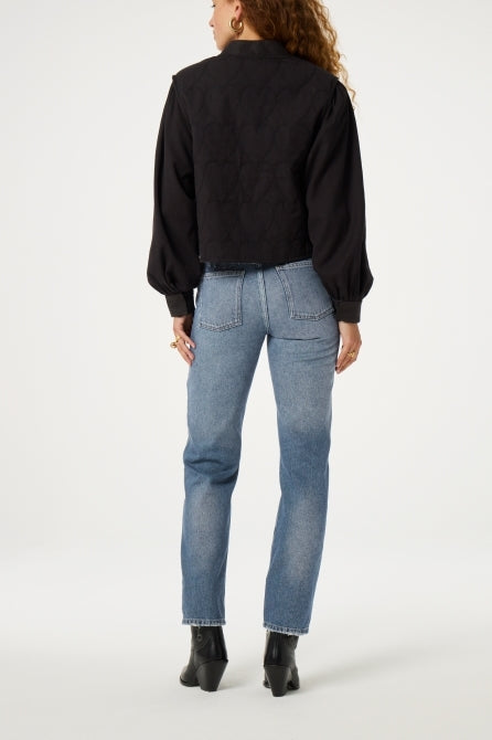 Marie Straight Low-rise Jeans Fabienne chapot - second hand