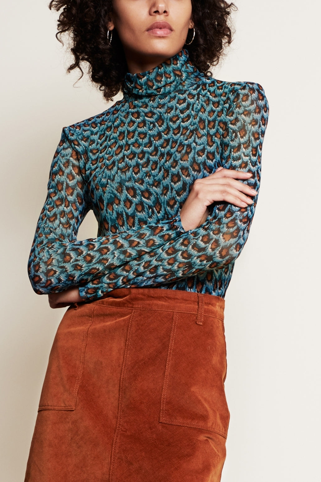 Jane Mesh Top Fabienne chapot - second hand