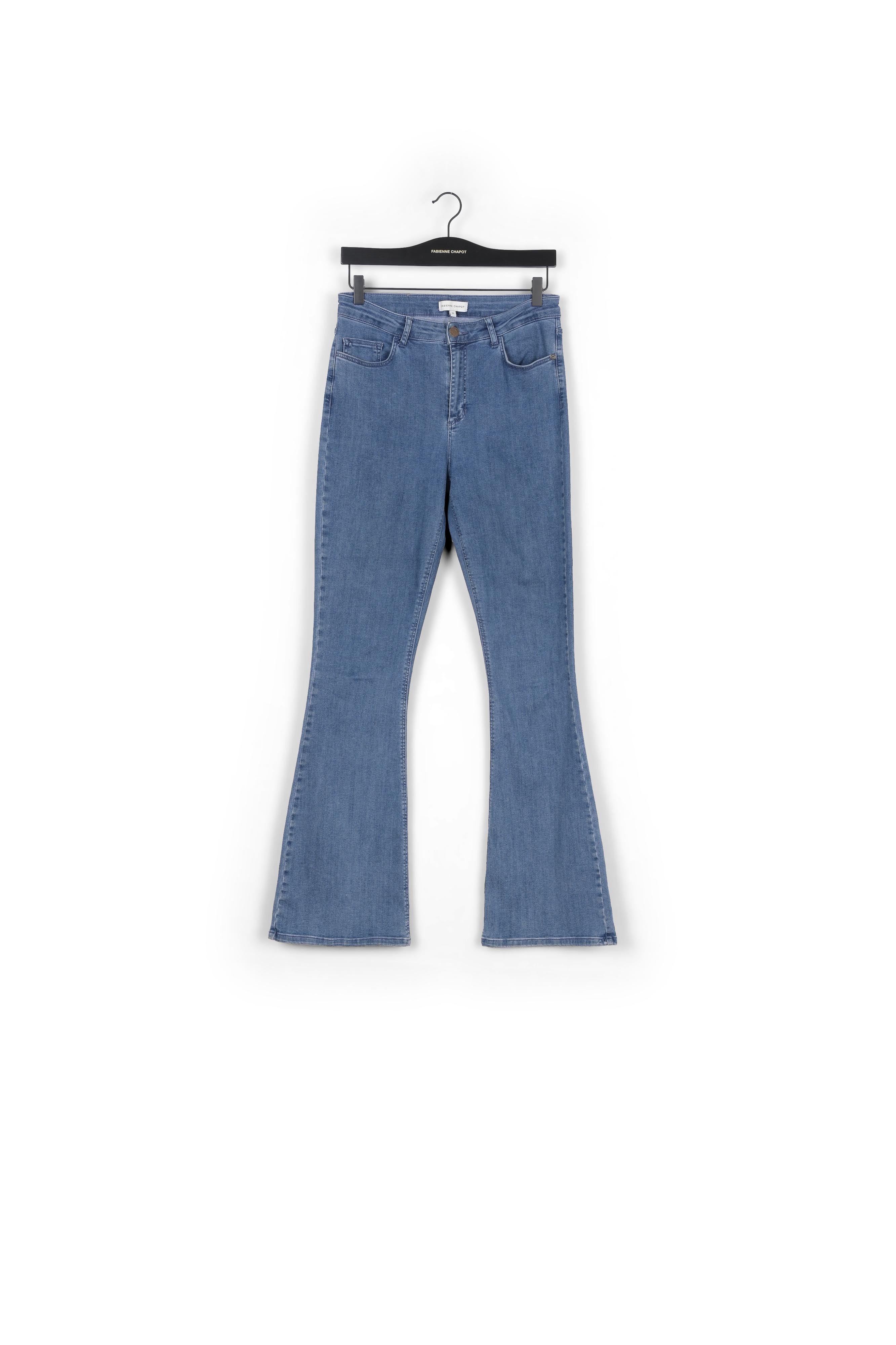 Eva Denim Flare Trousers Fabienne chapot - second hand