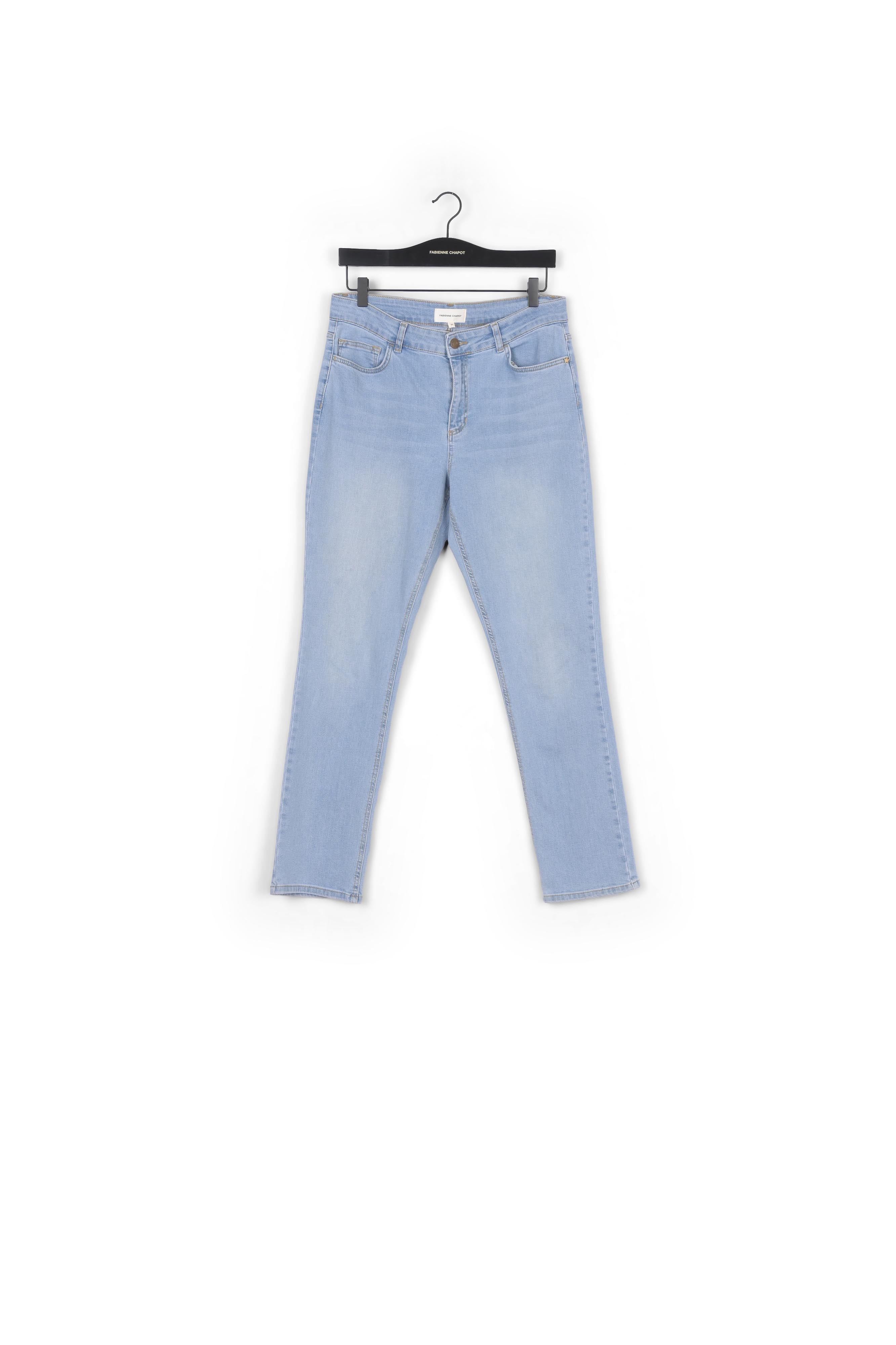 Eva Denim Slim Trousers Fabienne chapot - second hand