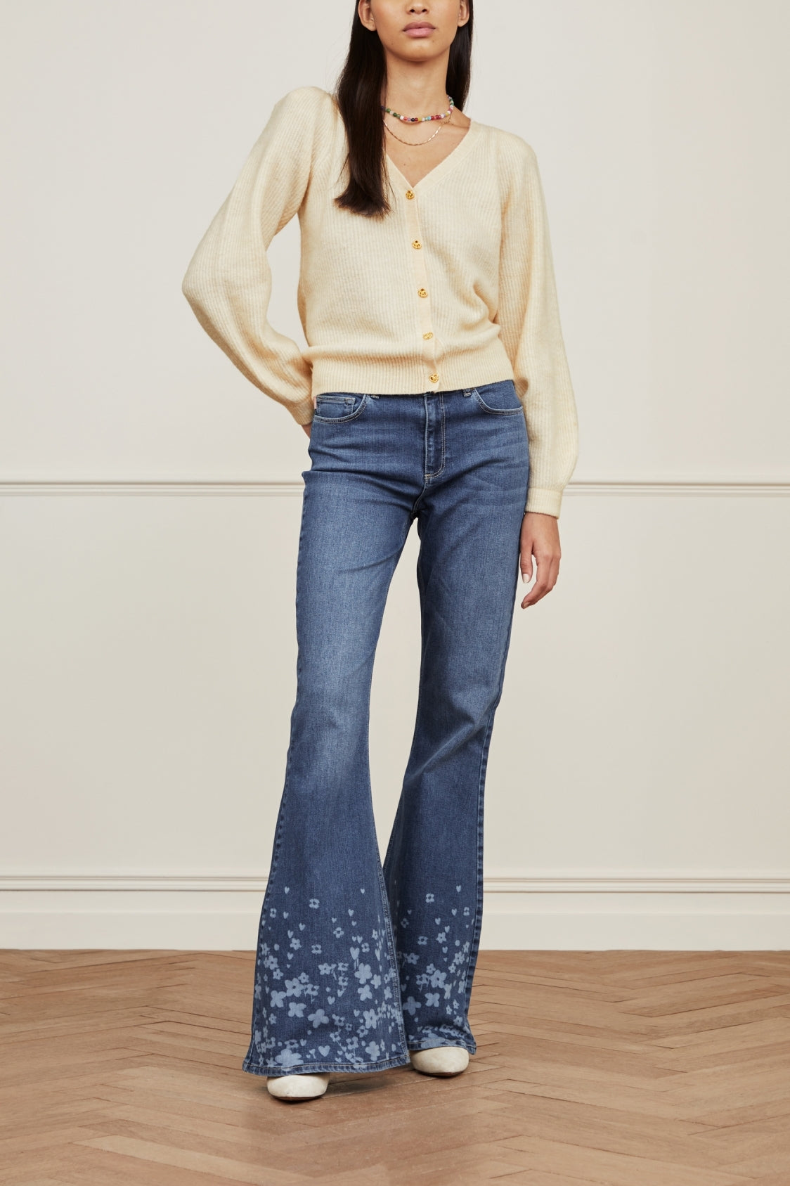 Eva Extra Flare Jeans Fabienne chapot - second hand