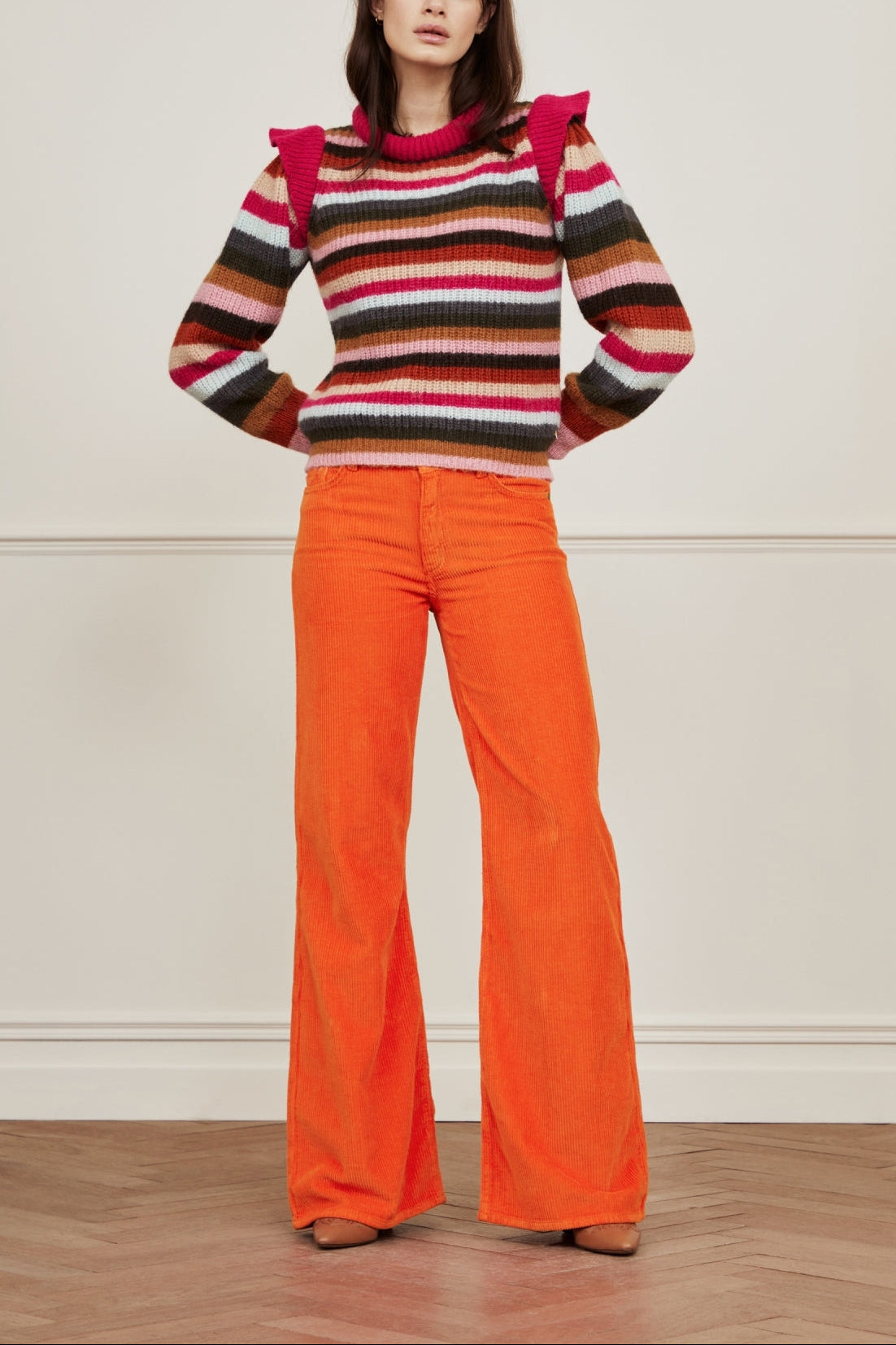 Rainbow Pullover Fabienne chapot - second hand