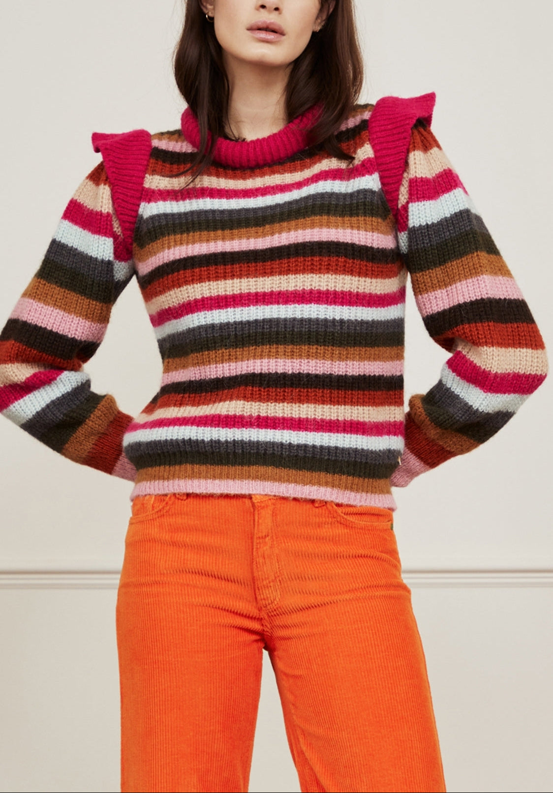 Rainbow Pullover Fabienne chapot - second hand