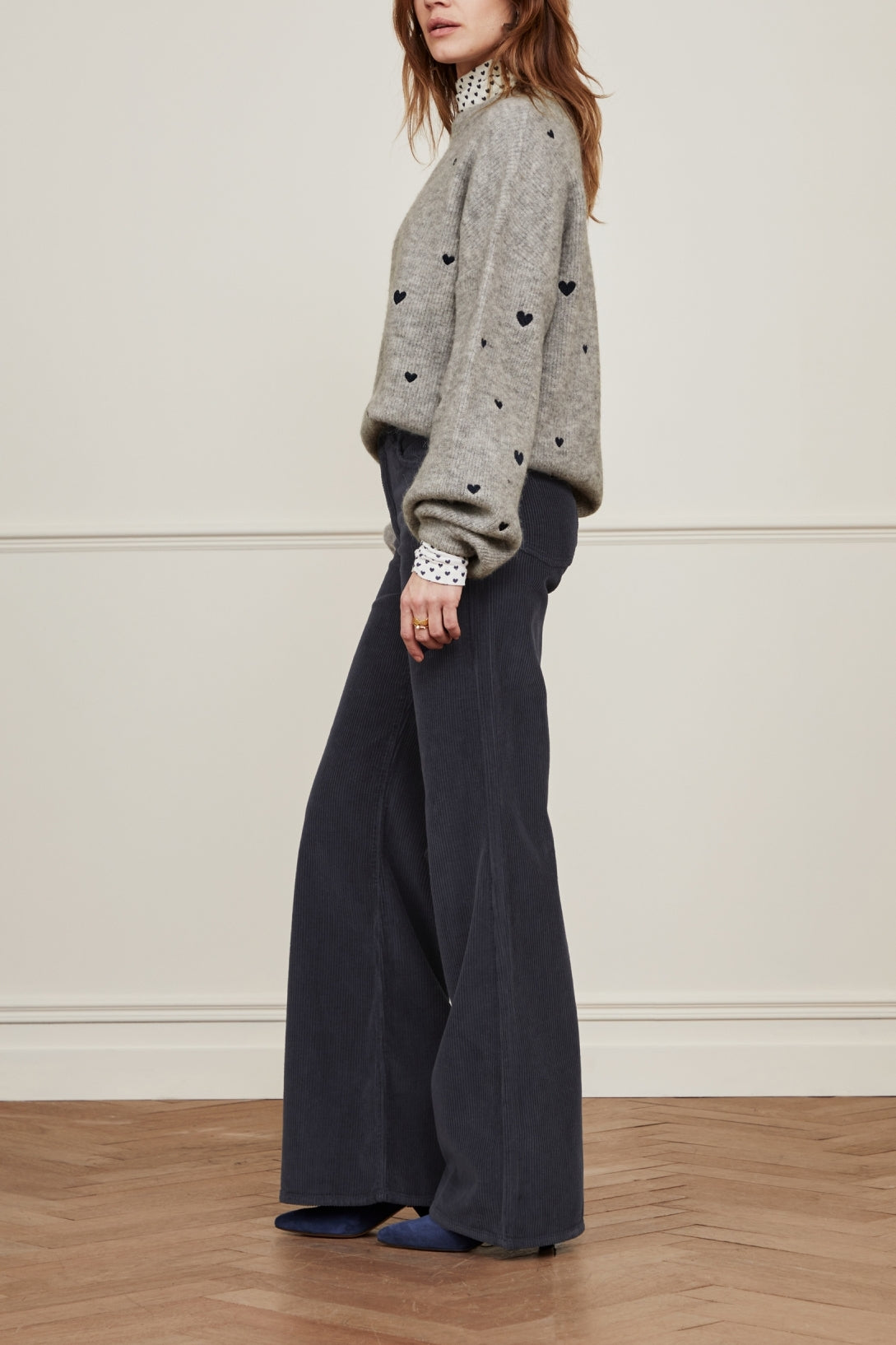 Eva Cord Wide Leg Trousers Fabienne chapot - second hand