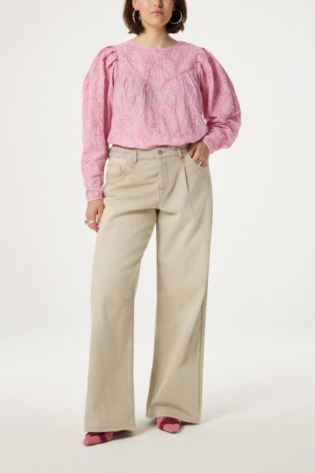 Mya Top Allover Embro Fabienne chapot - second hand