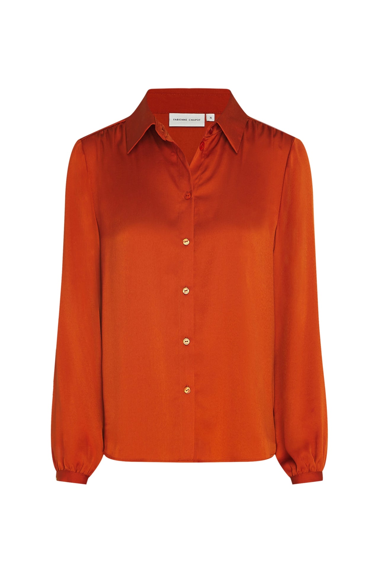 Mira Solid Blouse Fabienne chapot - second hand