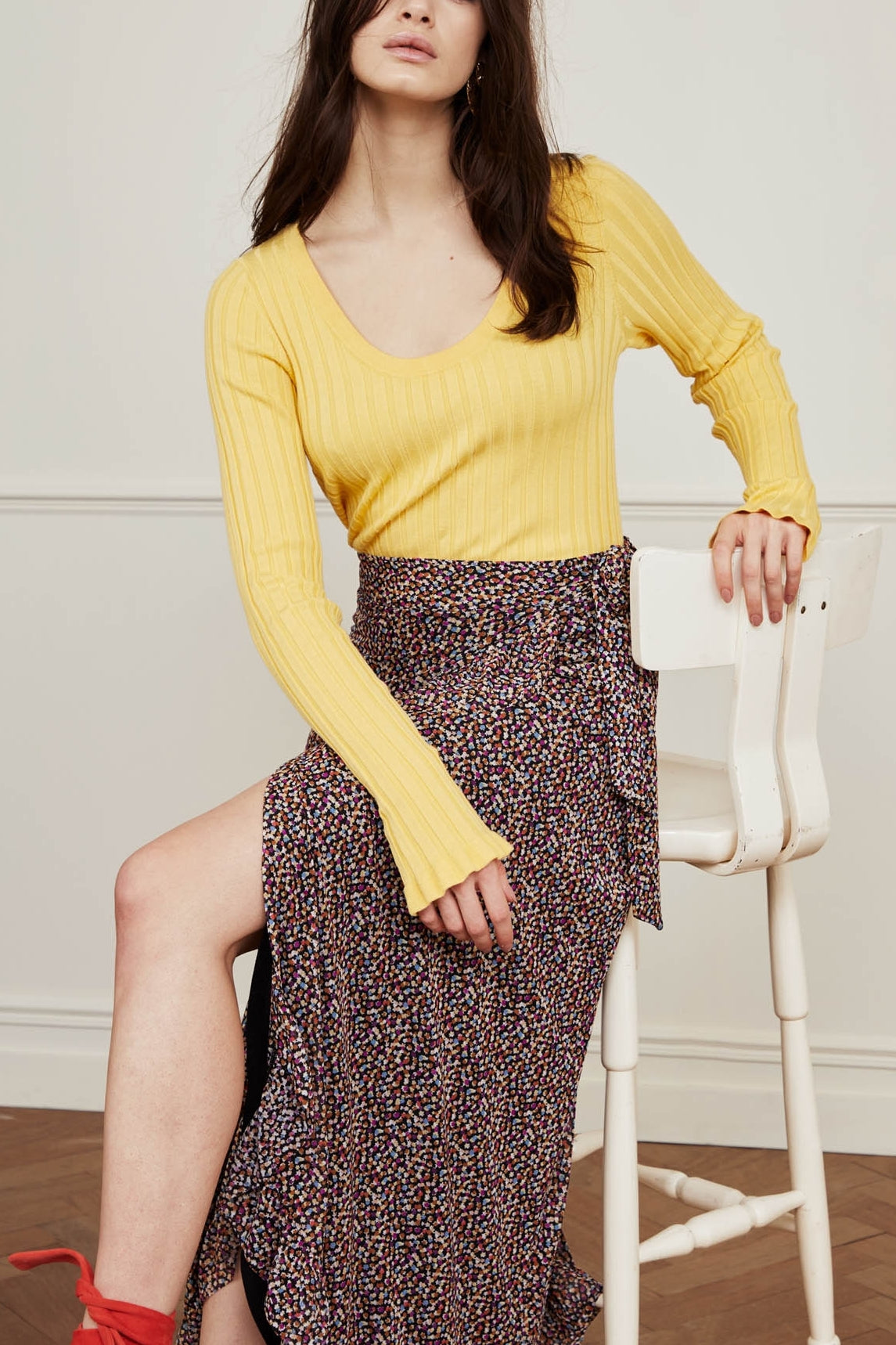 Bobo Frill Skirt Fabienne chapot - second hand