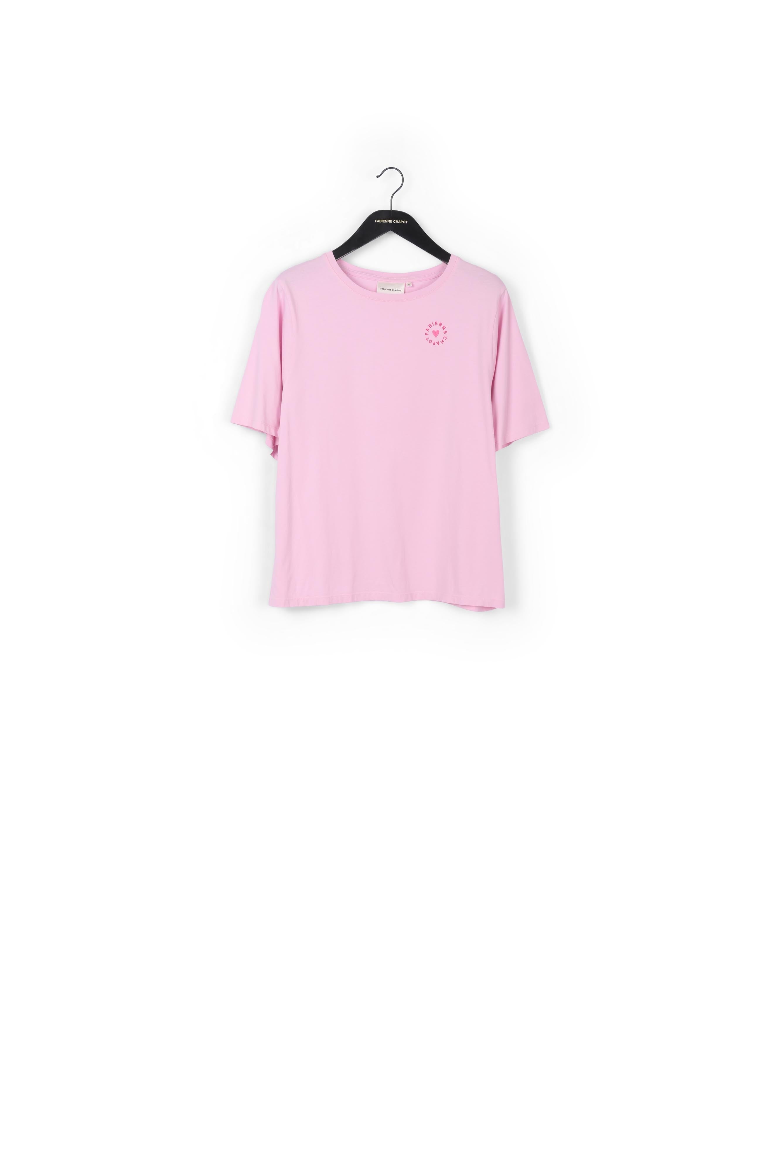 Fay Poem Pink T-shirt Fabienne chapot - second hand