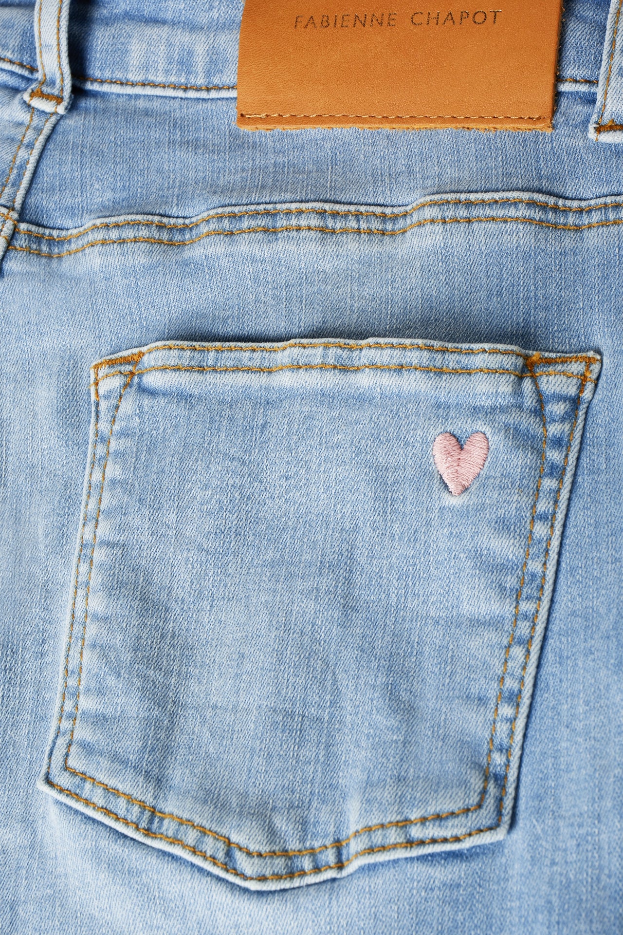 Eva Denim Flare Trousers Fabienne chapot - second hand