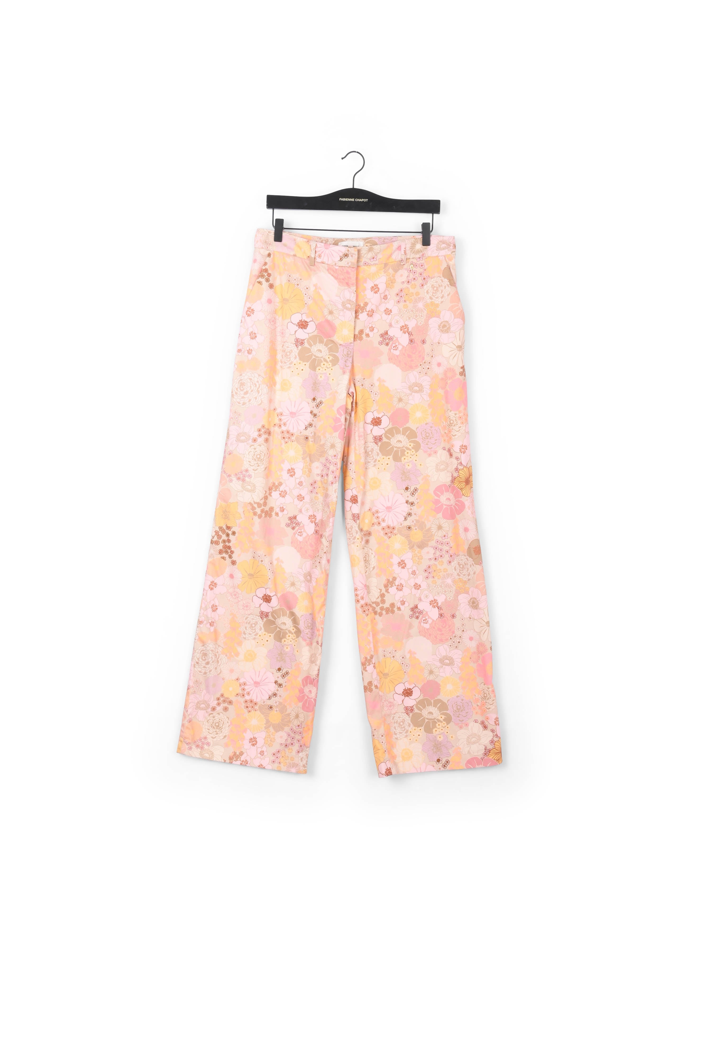 City Wide Leg Trousers Fabienne chapot - second hand